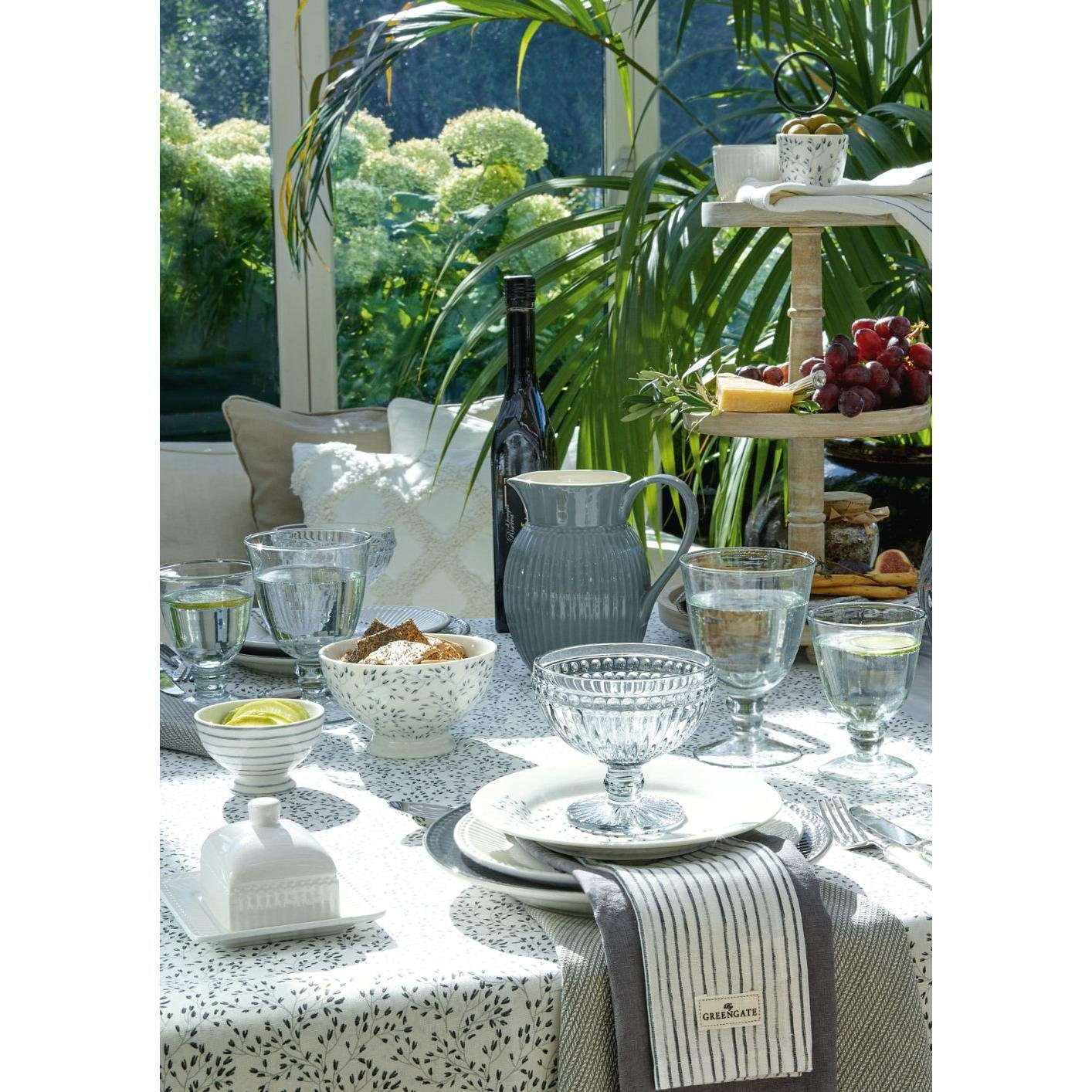 Greengate Schüssel Dessertschale Alice Glas Pale Green