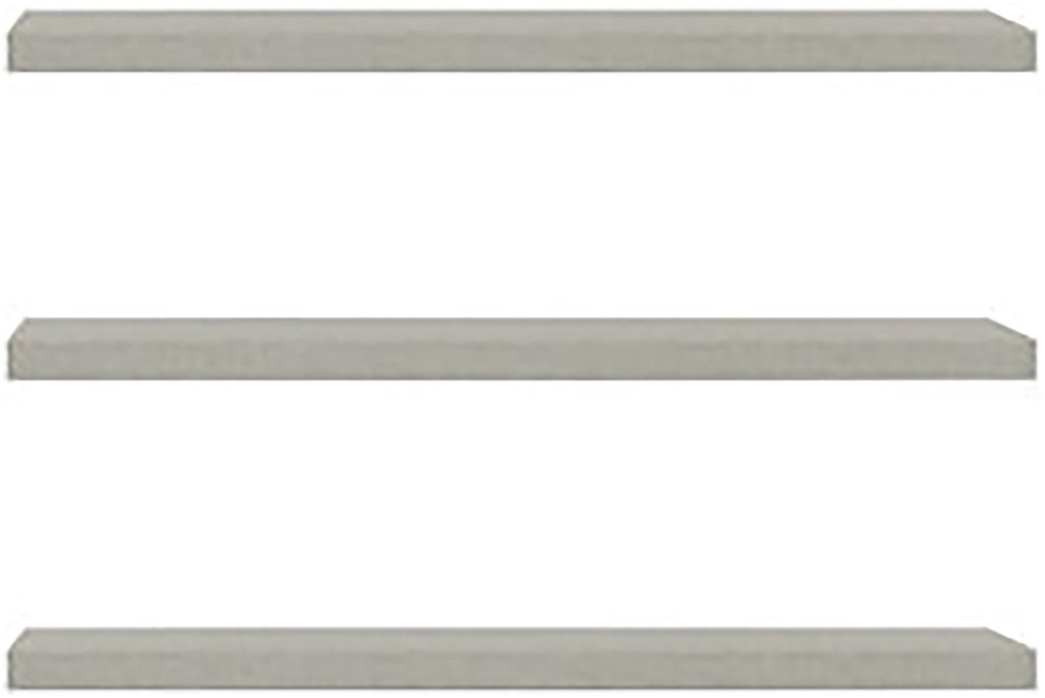 FORTE Einlegeboden, Полиці 2,2 cm Stärke, optional bestellbar, 3er Set