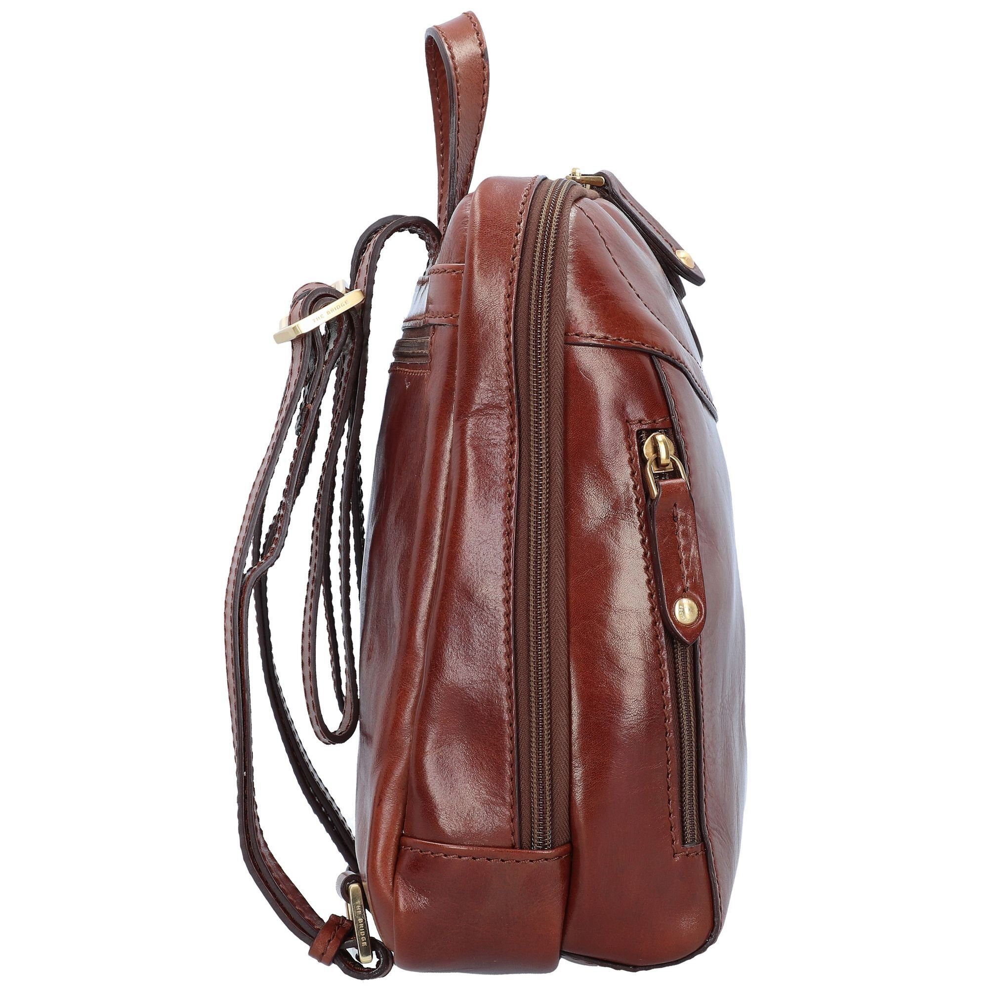 THE BRIDGE Cityrucksack Story Donna, Leder Braun