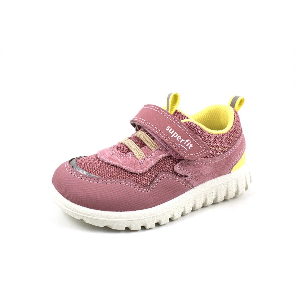 Superfit Rosa Sneaker (1-tlg) rosa/gelb | Sneaker