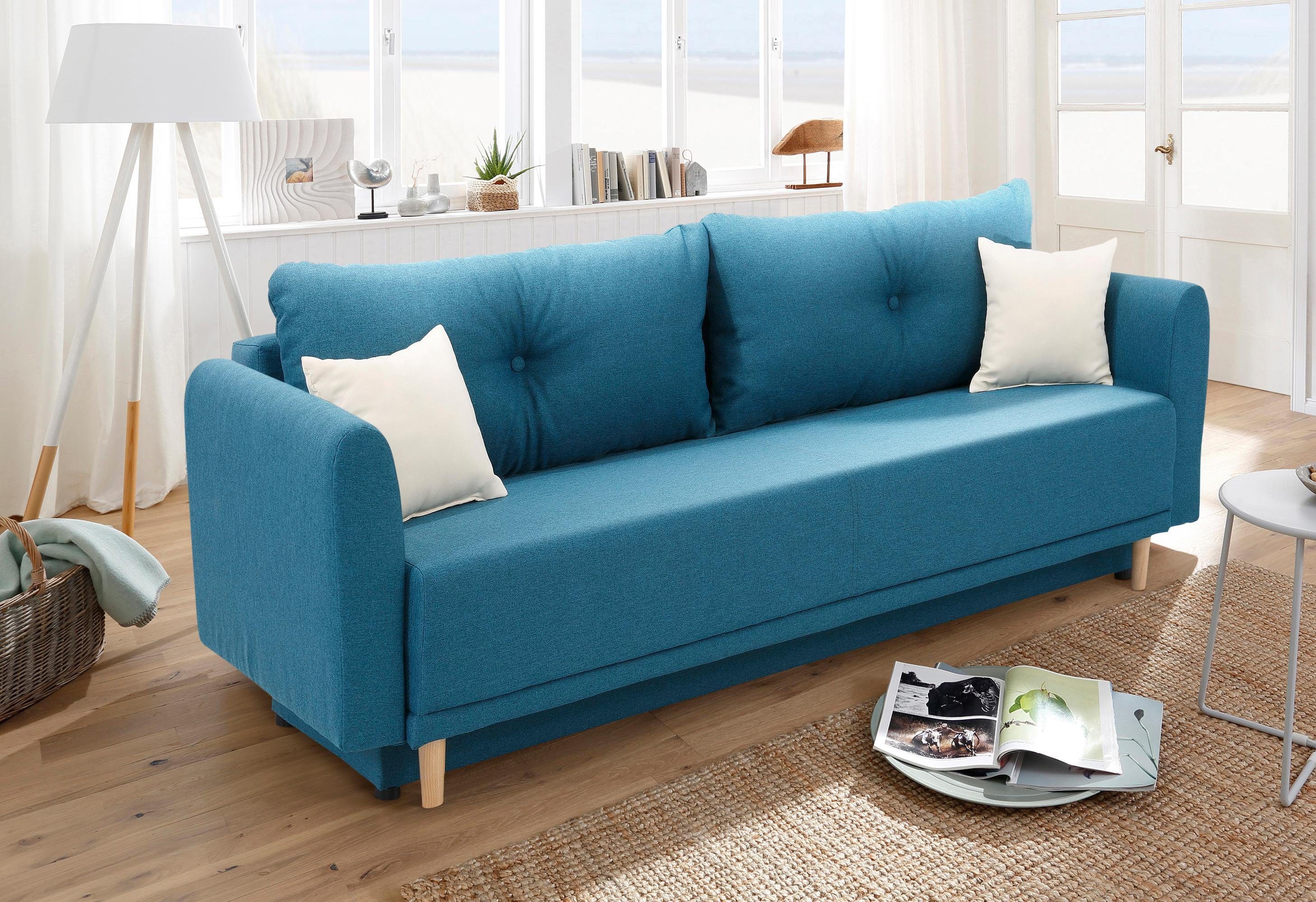 Home affaire Schlafsofa Scandic, inkl. 2 günstig online kaufen