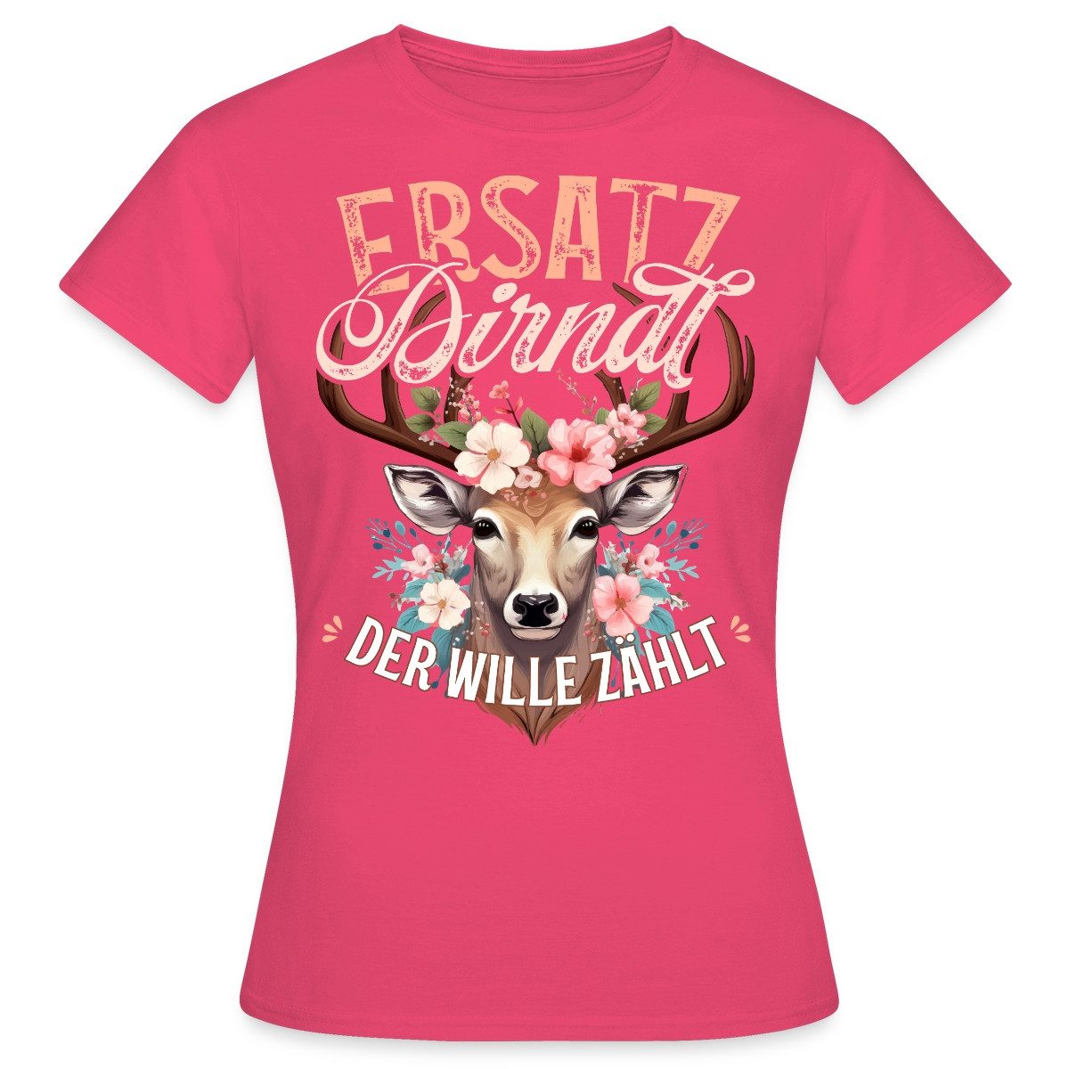 Spreadshirt T-Shirt Ersatz Dirndl Trachten T-Shirt günstig online kaufen