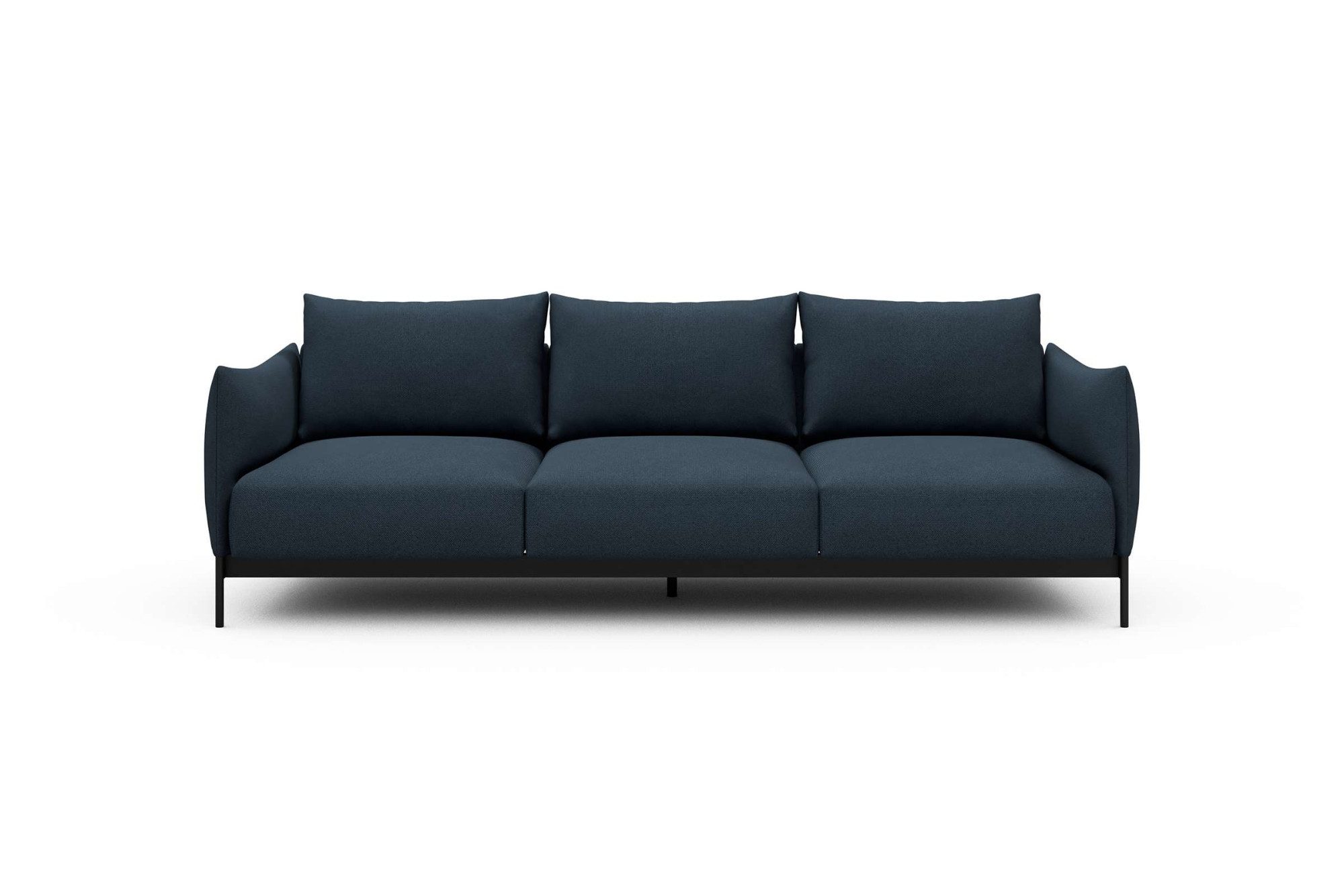 Tenksom 3-Sitzer Kayto Sofa, TV-Couch, Dreisitzer, Bezüge wechselbar, hoher Sitzkomfort, robuste Unterkonstruktion