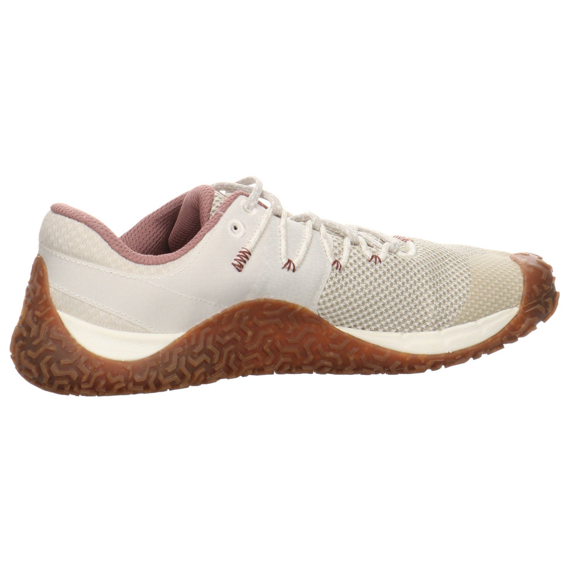 Damen Merrell Schuhe Barfußschuh Outdoor oyster/gum Barfußschuh Glove 7 Synthetikkombination Trail