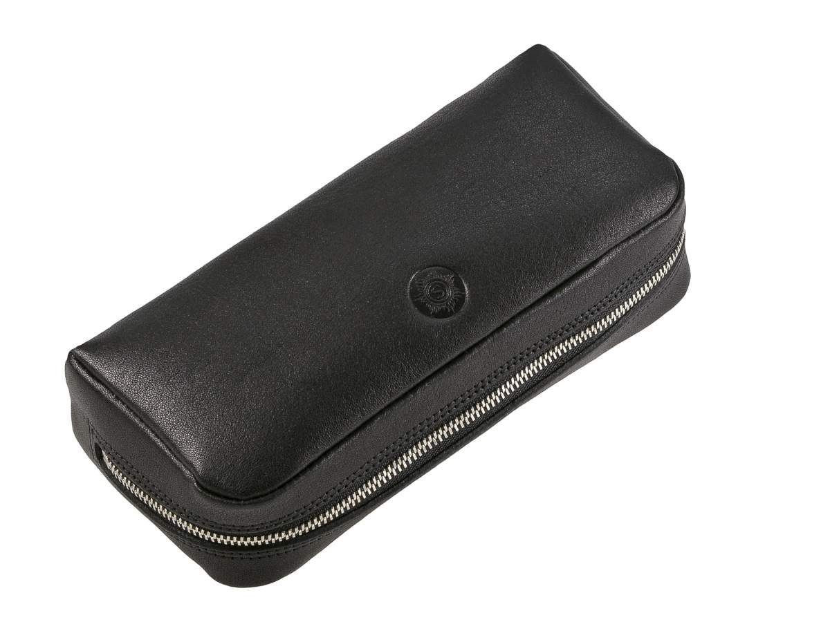 Sonnenleder Kulturbeutel Faschina, Kulturtasche, Kosmetikbeutel, Waschtasche, für Damen und Herren