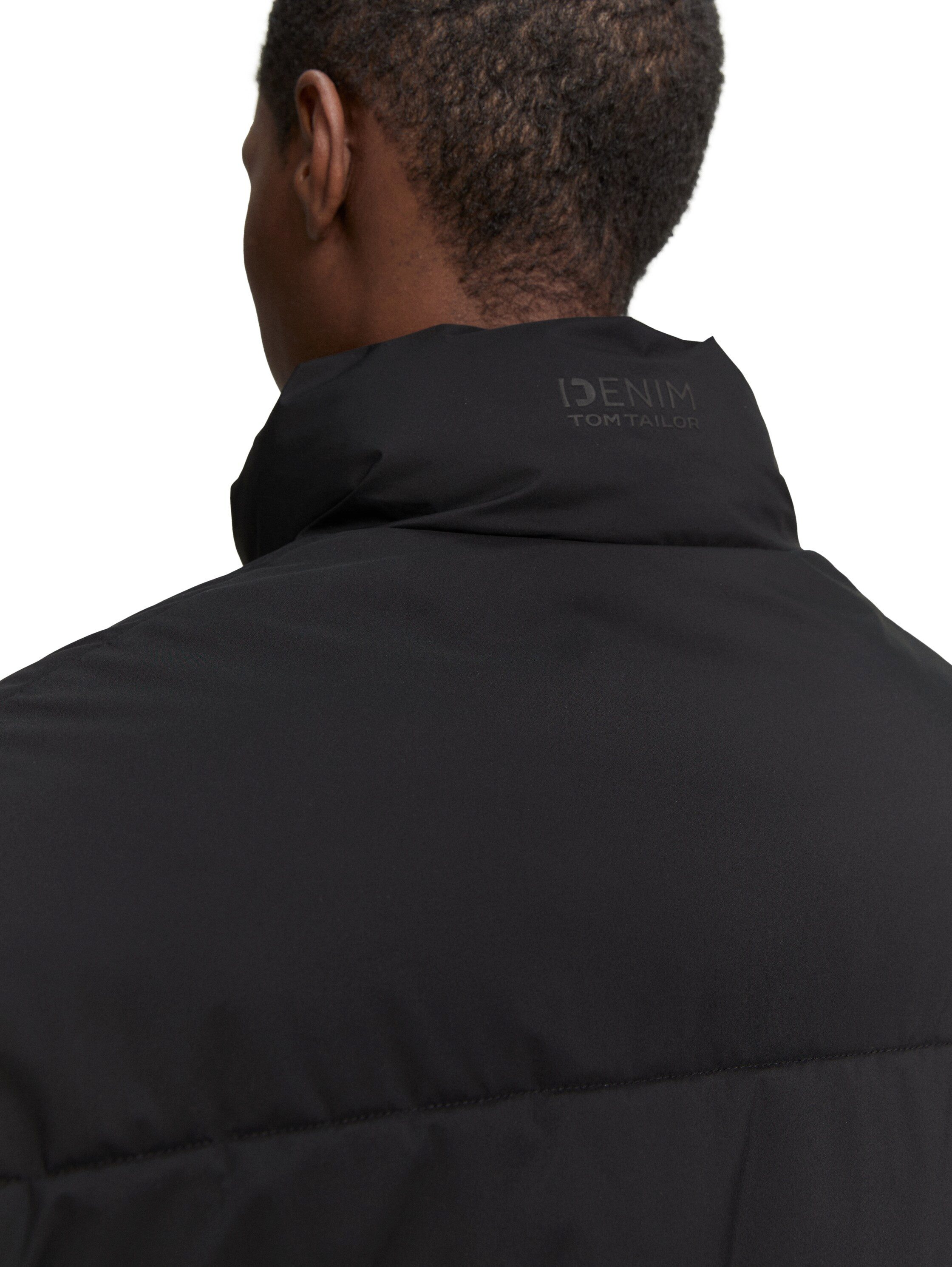 TOM TAILOR Denim Steppjacke mit Taschen