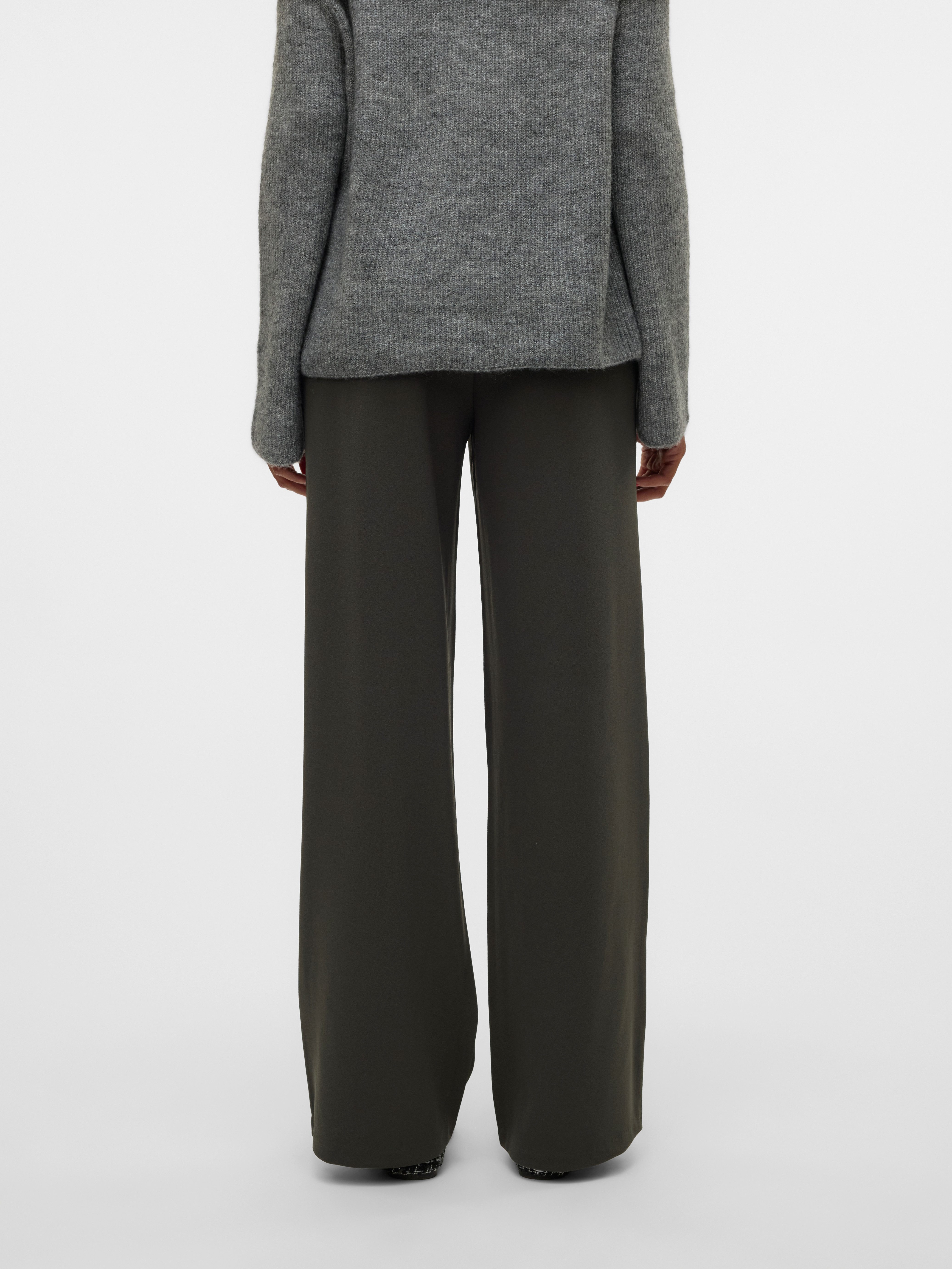 Vero Moda Schlupfhose VMBERLIN ZAMIRA MW WIDE PANT NOOS Materialmix