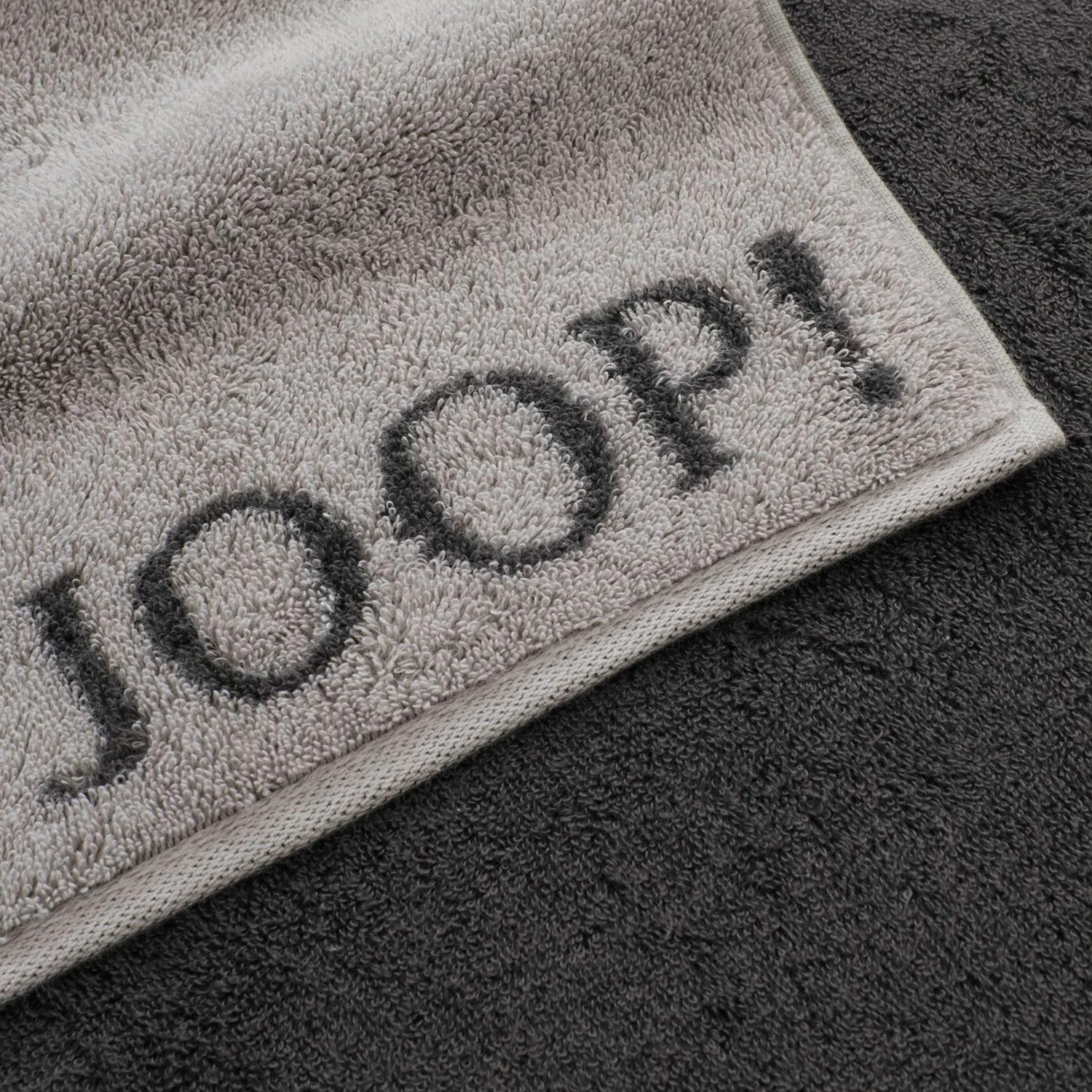 JOOP! Handtuch 2 Stück Joop! Gästetuch Classic 1720-77 platin 30x50, Walkfr günstig online kaufen