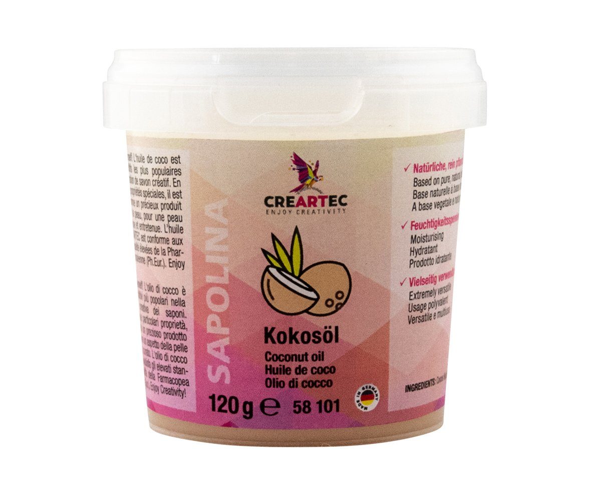 CREARTEC Badezusatz Kokosöl, 120 g