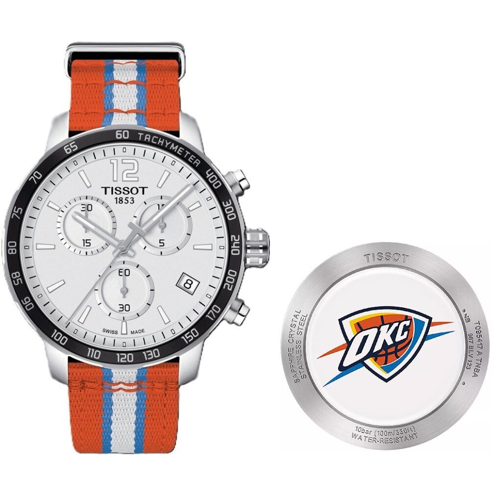 Tissot Luxusuhr Herrenuhr T095.417.17.037.14 Silberfarben (42 mm)