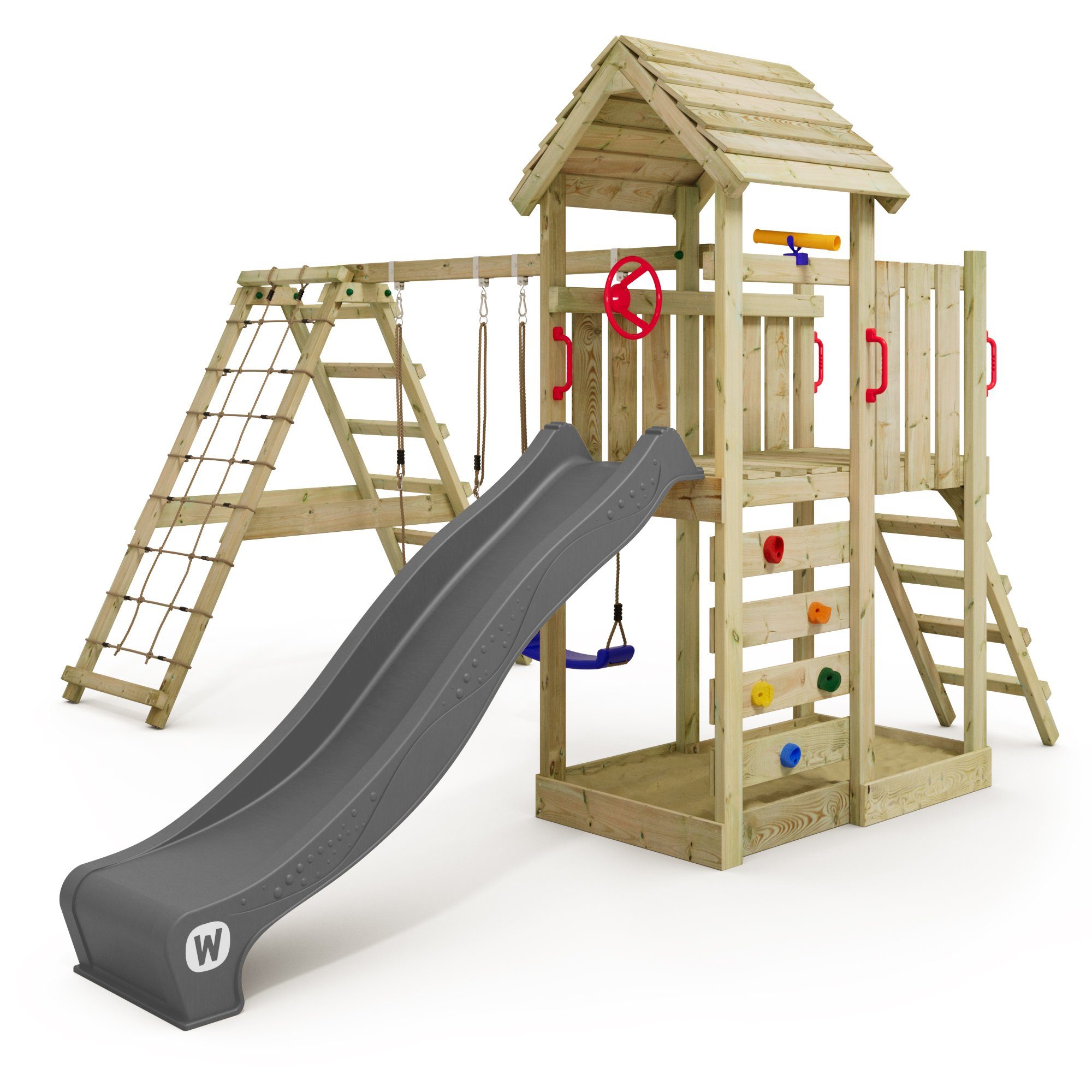 Wickey Spielturm RocketFlyer – Klettergerüst mit günstig online kaufen