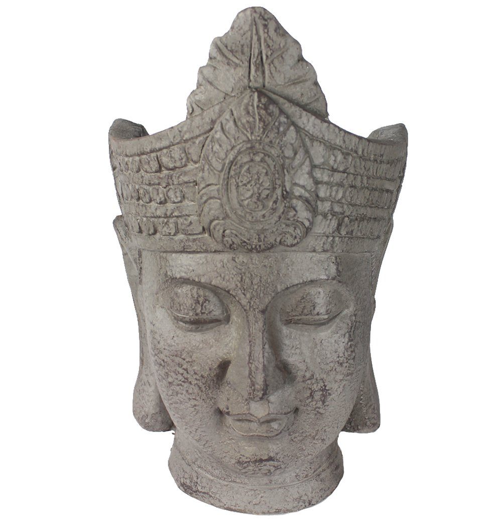 Arnusa Blumentopf Buddha Kopf Büste Shiva günstig online kaufen