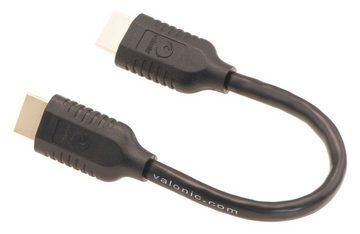 valonic valonic HDMI Kabel, 20cm kurz, Full HD, Ethernet HDMI-Kabel, HDMI Typ A, HDMI Typ A (20 cm), HDMI