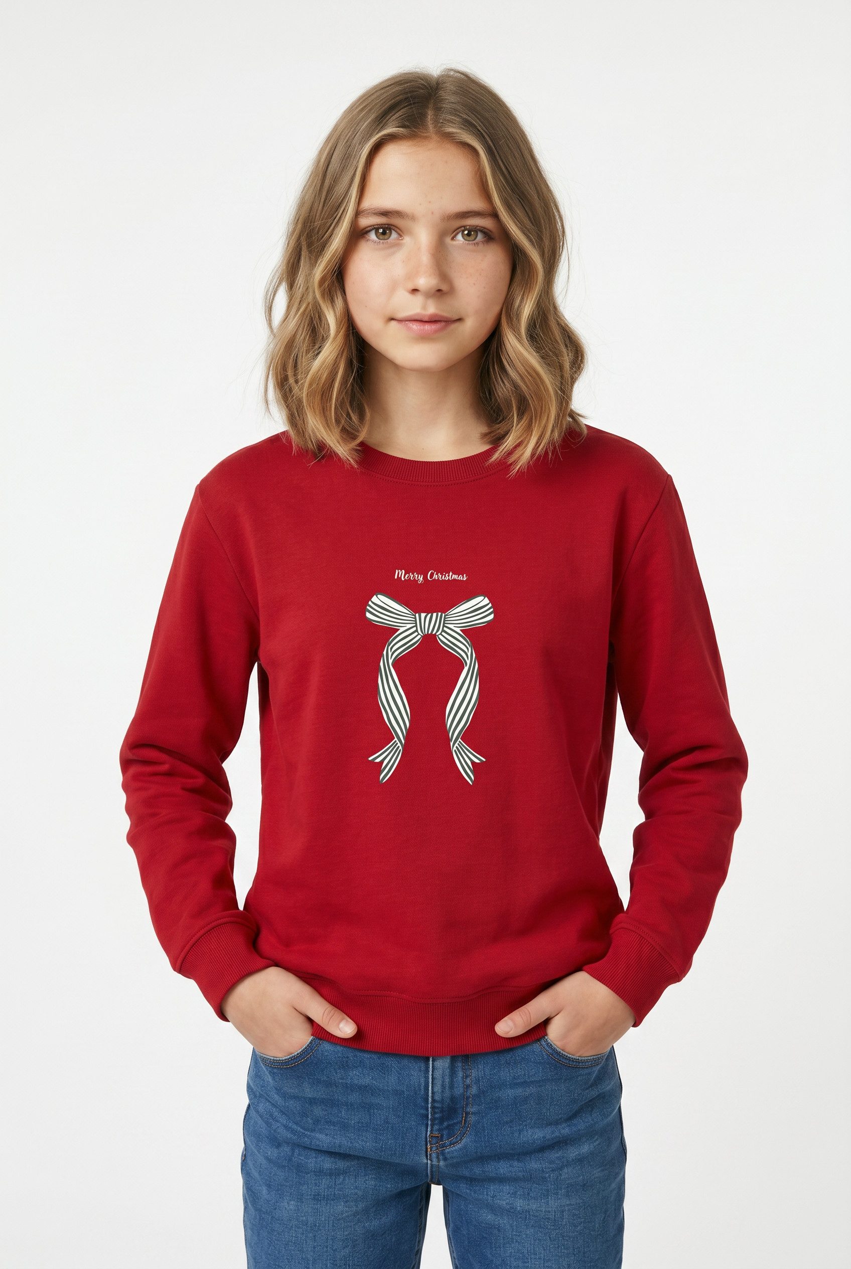 Sweatshirt NKFVISMAS LS NREG SWEAT BRU