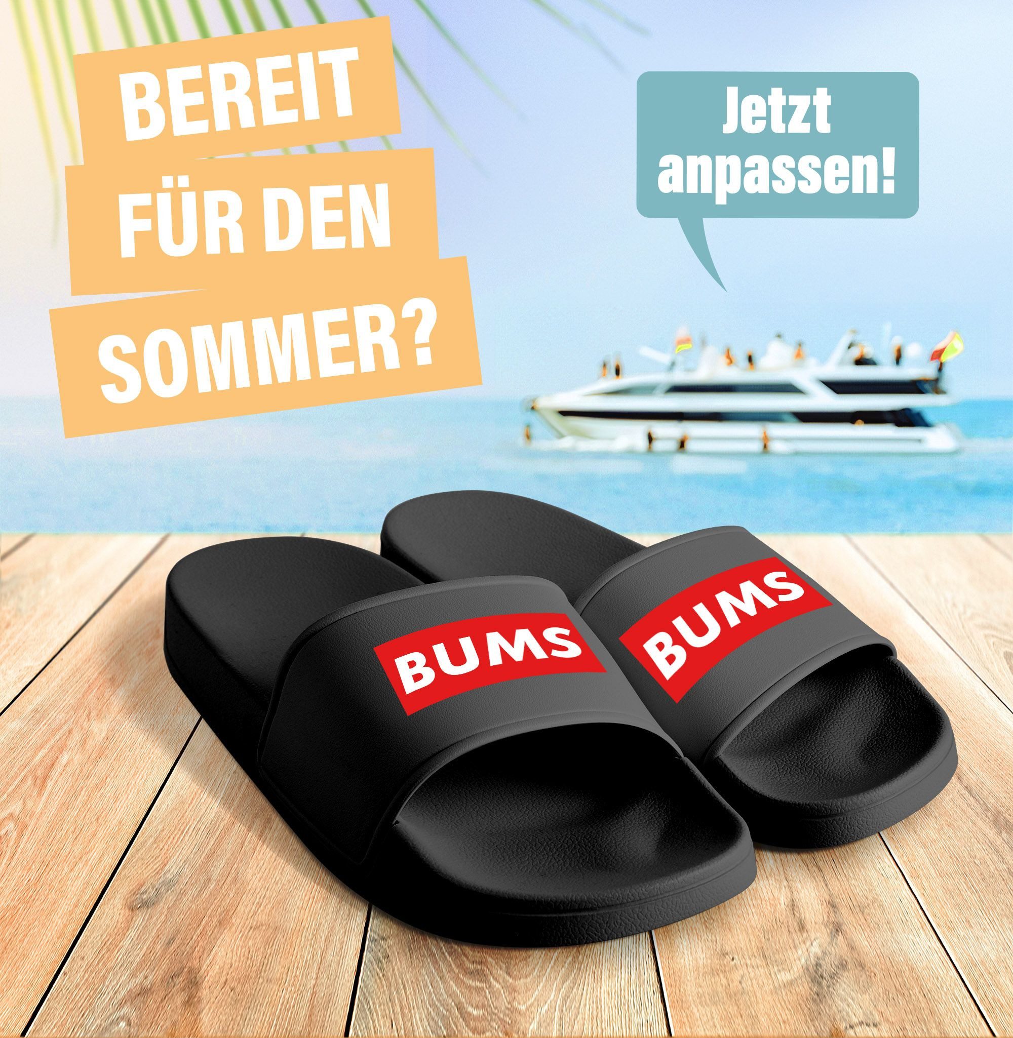 MoonWorks Herren mit Spruch BUMS BAR günstig online kaufen
