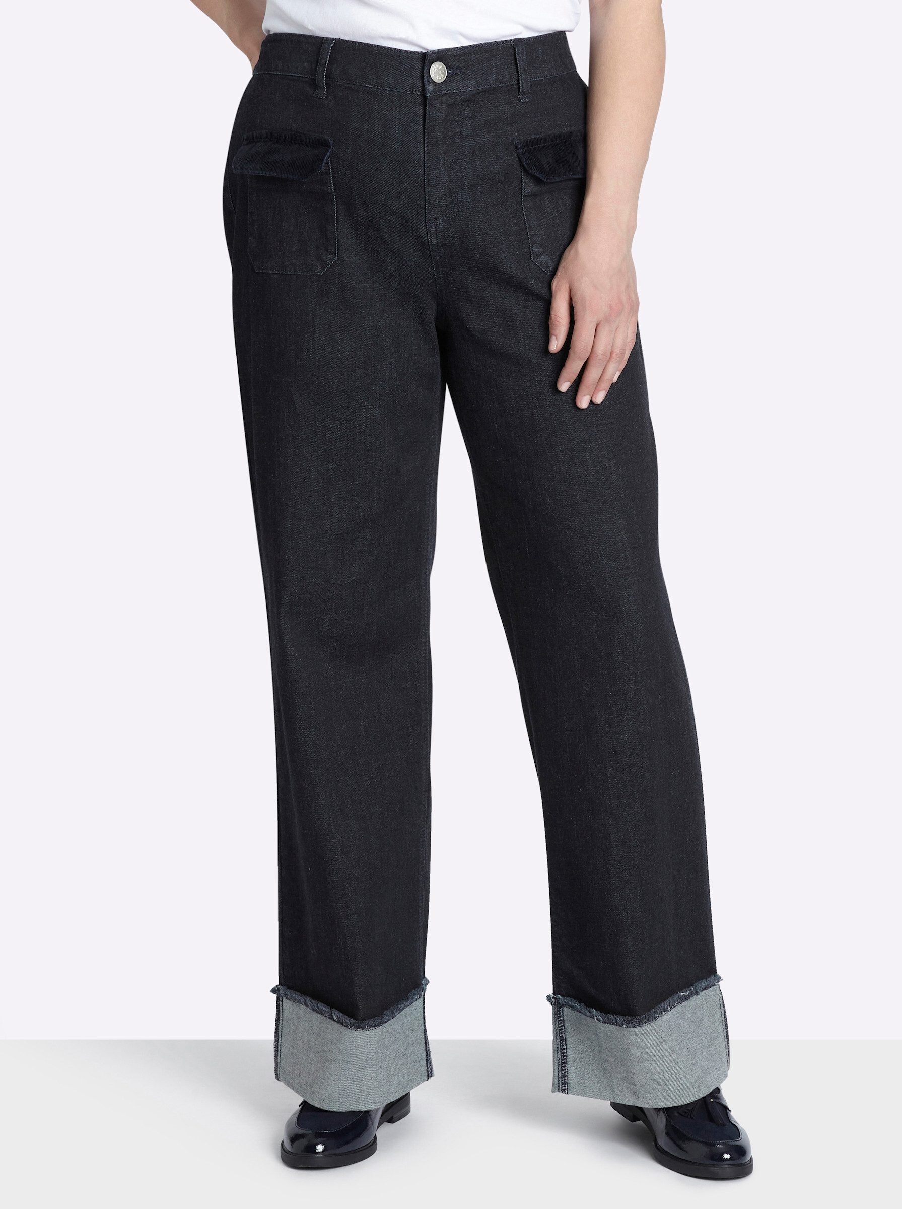 Sheego Bequeme Jeans Jeans normal