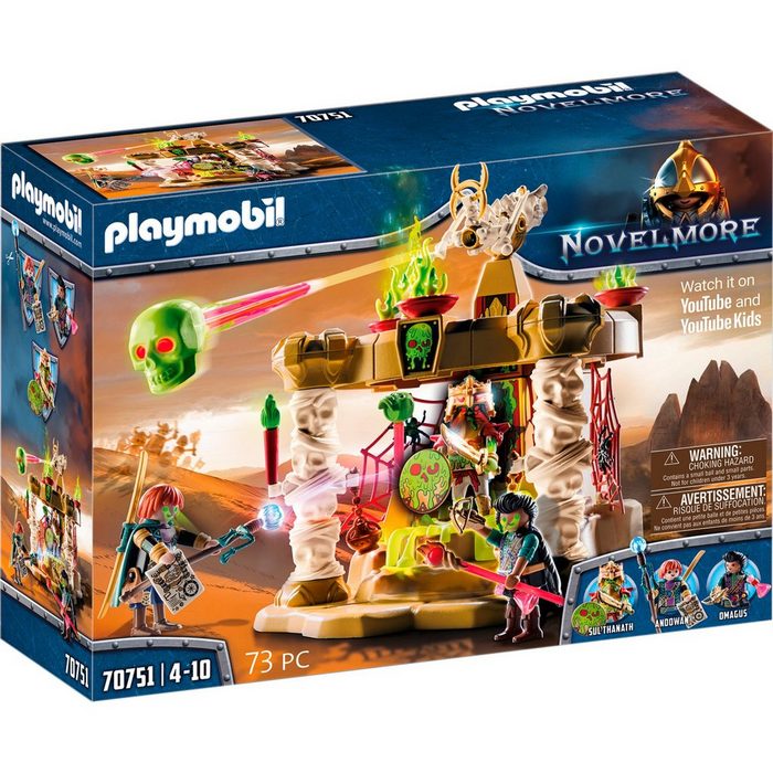 Playmobil® Konstruktionsspielsteine Novelmore Sal'ahari Sands - Tempel der