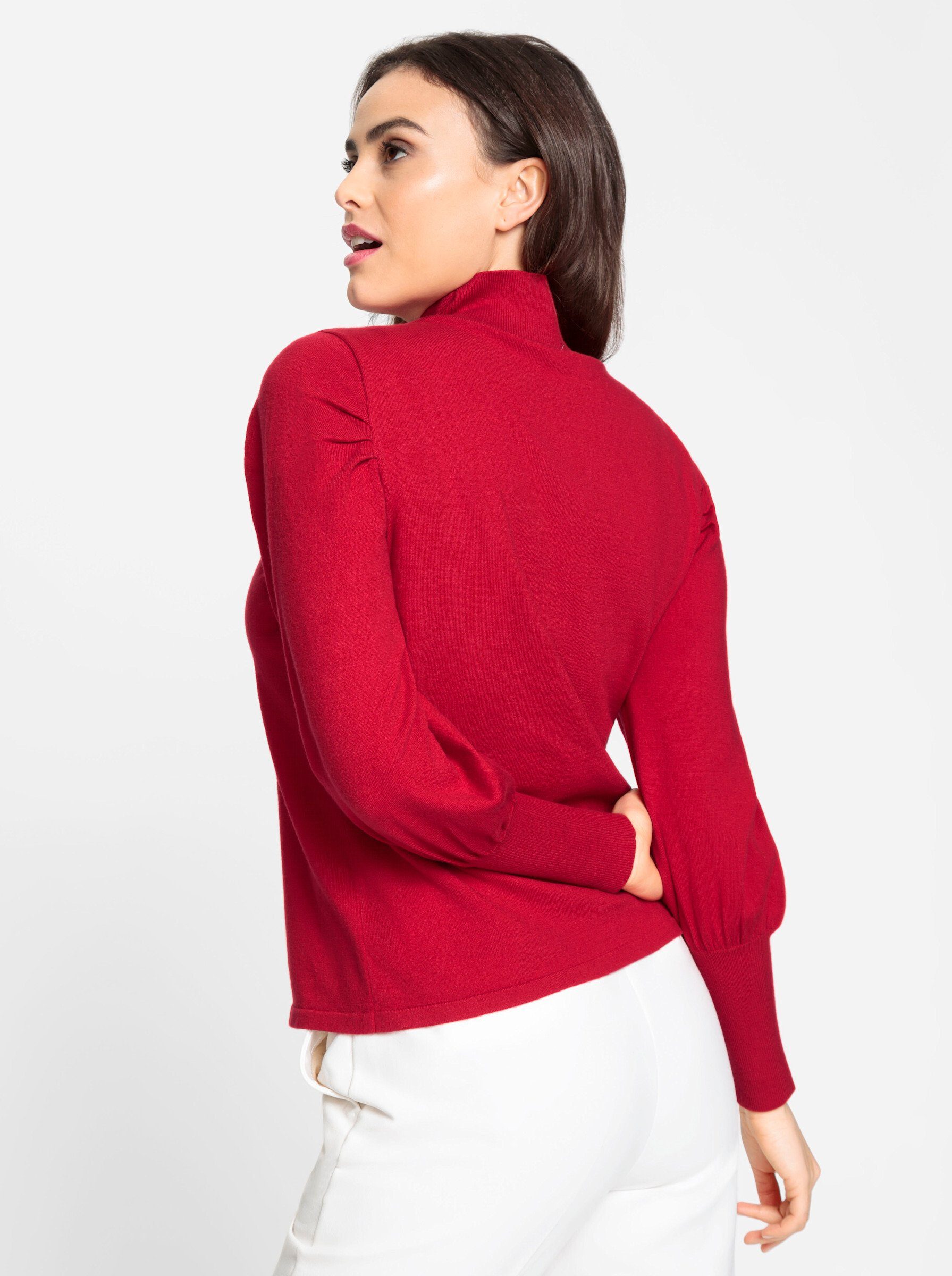 heine Strickpullover Stehkragen-Pullover günstig online kaufen