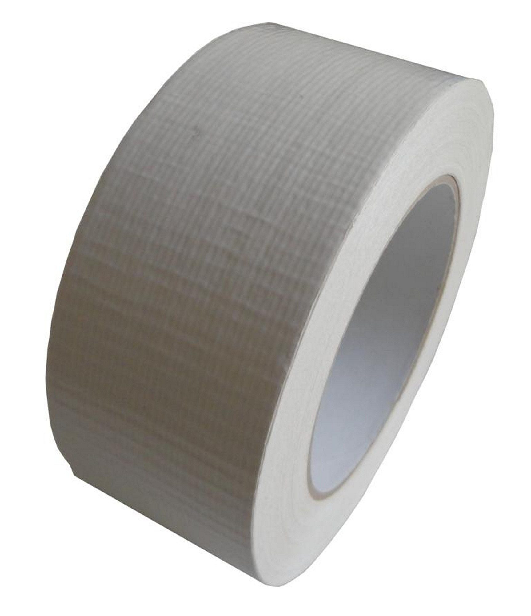 WBV - Westdeutscher Bindegarn-Vertrieb Eselgrimm GmbH & Co. KG Klebeband 1 Rolle Klebeband Gewebeband Panzerband Panzertape 50m X 48mm weiß