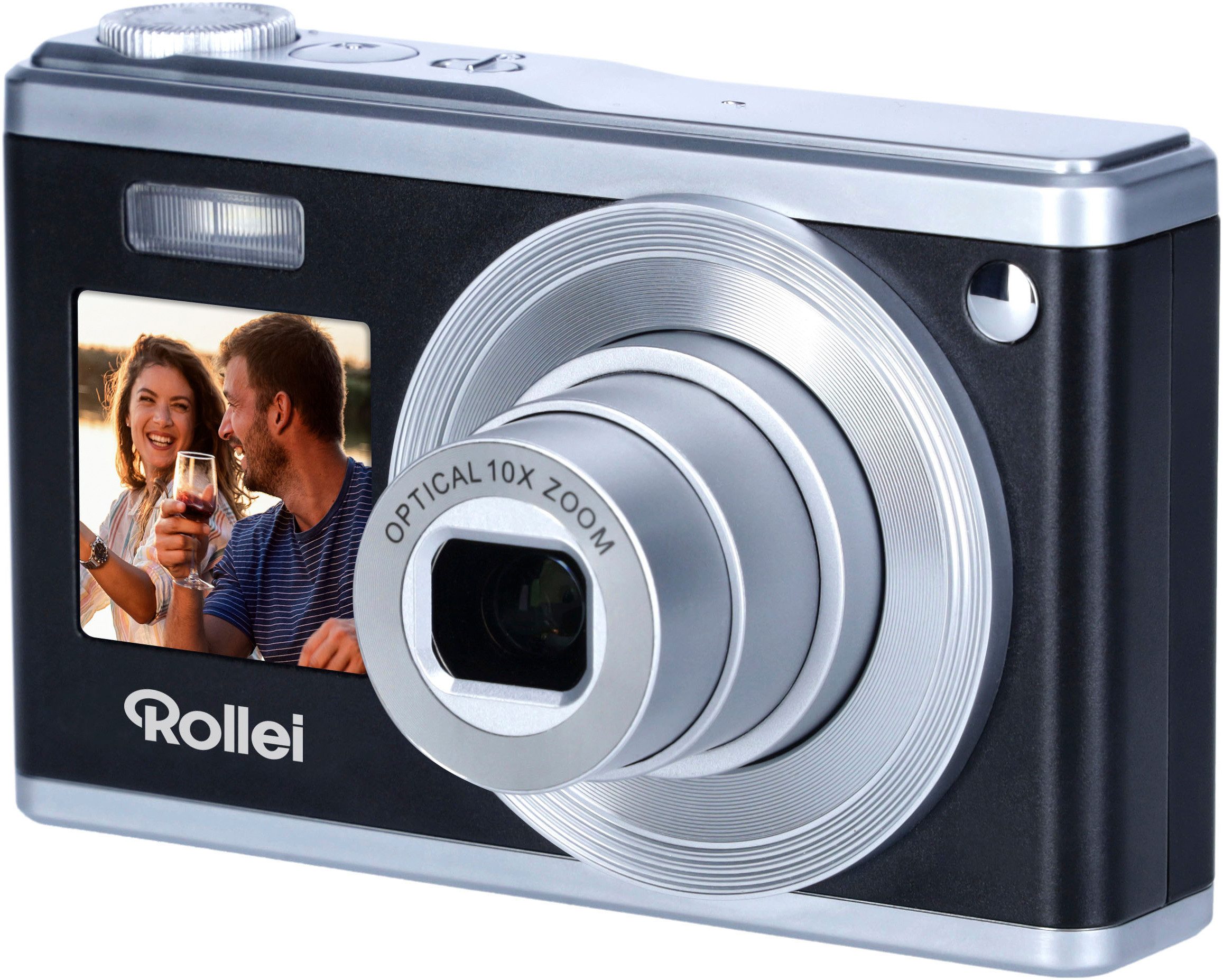 Rollei Compactline 10x Kompaktkamera (20 MP, 10x opt. Zoom)