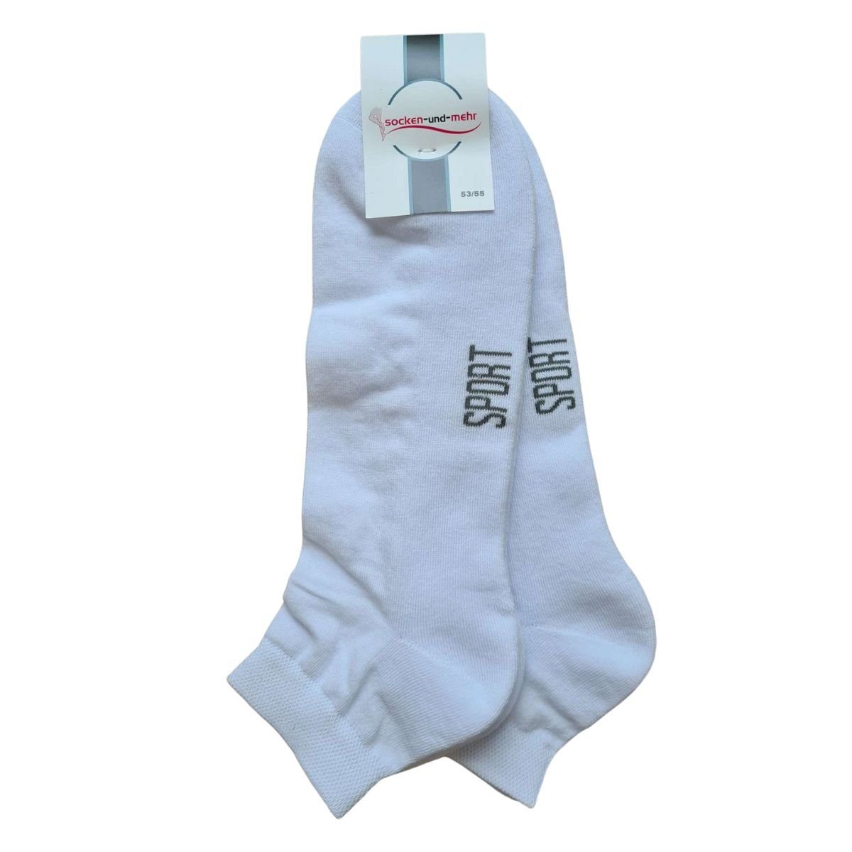 bentini Sneakersocken Sneakersocken mit Plüschsohle in günstig online kaufen