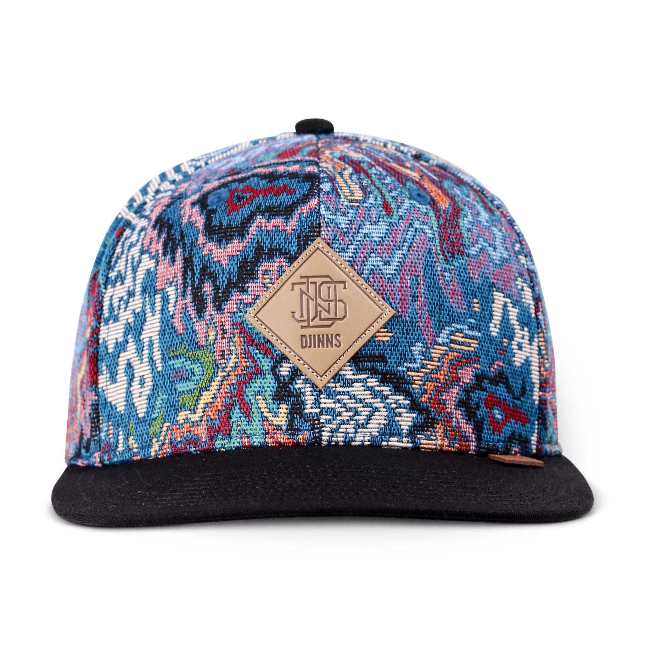 Djinns Snapback Cap Djinns 6 Panel Snapback Cap Colourexplo (Basecap, Basecap, Snapback Cap) Colourexplo Muster auf Schirm oder Front