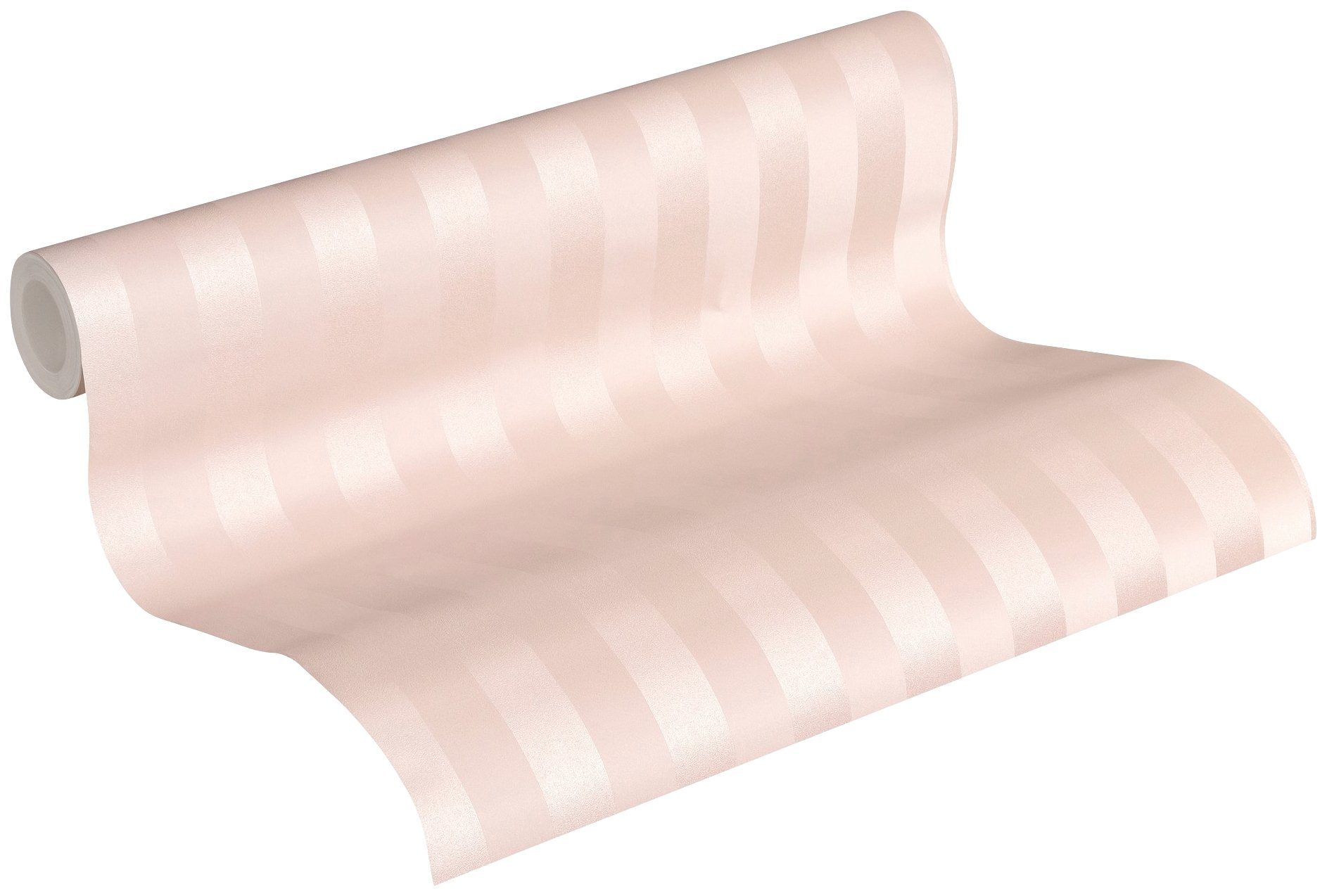 A.S. Création Vliestapete Romantico gestreift, leicht strukturiert, Streifen, gestreift, mehrfarbig, Tapete Streifen Tapeten Wohnzimmer Schlafzimmer Küche modern Design. Reduzierter Preis € 28,84. Unverbindliche Preisempfehlung € 61,95, (€ 5,41 pro 1 qm)