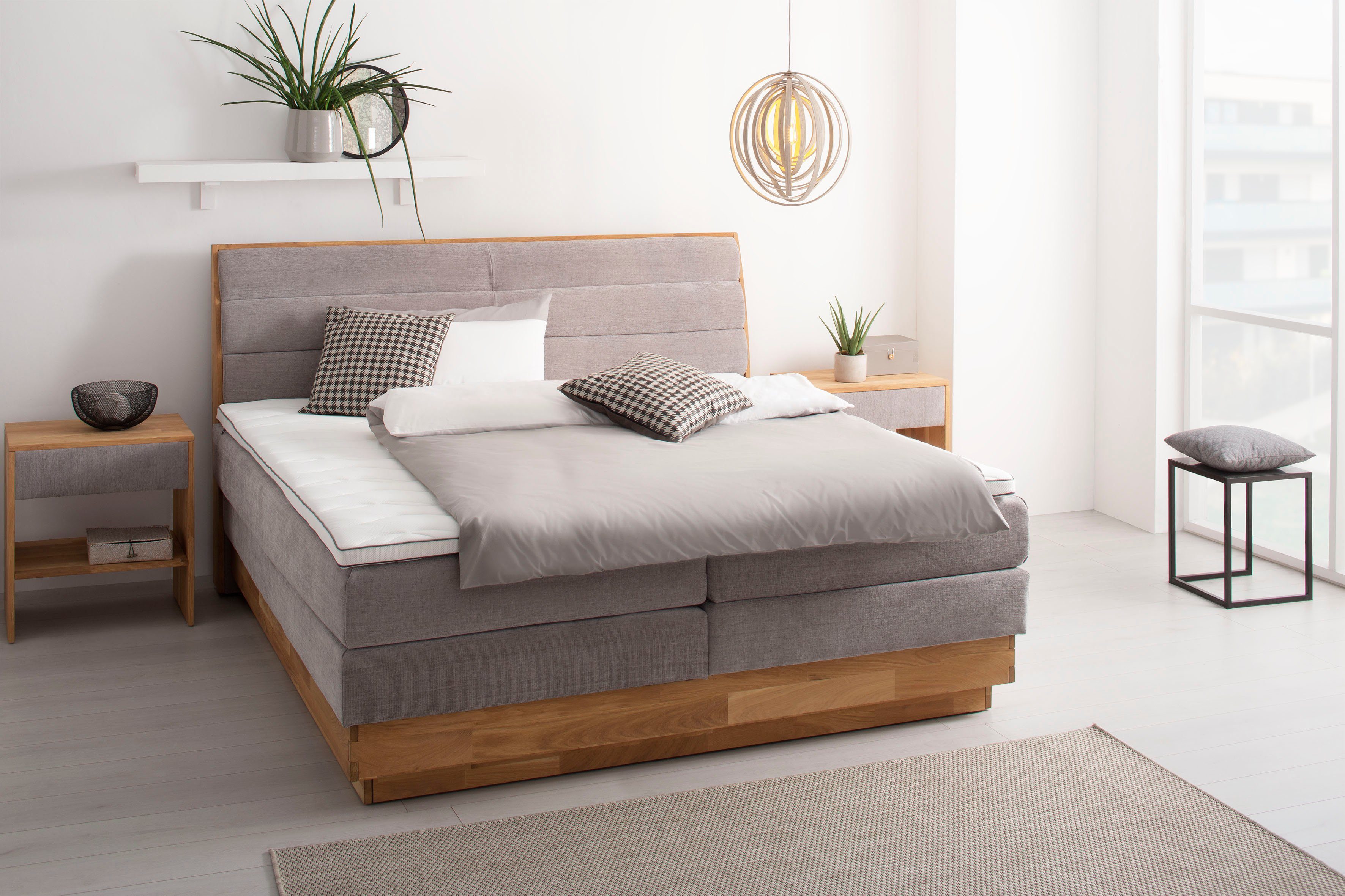 OTTO products Boxspringbett Jenna, ohne LED-Beleuchtung, günstig online kaufen