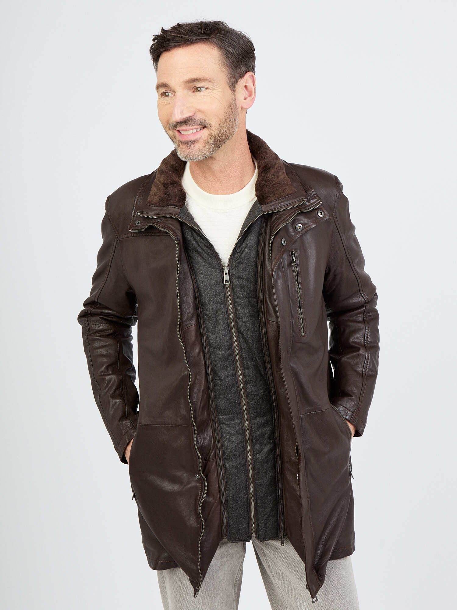 JCC Ledermantel 3102097Ecom