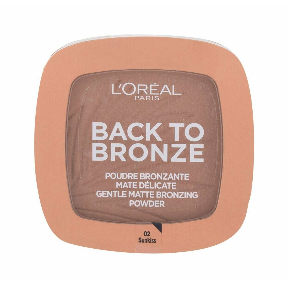 L'Oreal Deutschland Bronzer-Puder Bronzer Back to Bronze Gentle Matte Bronzing Powder 02