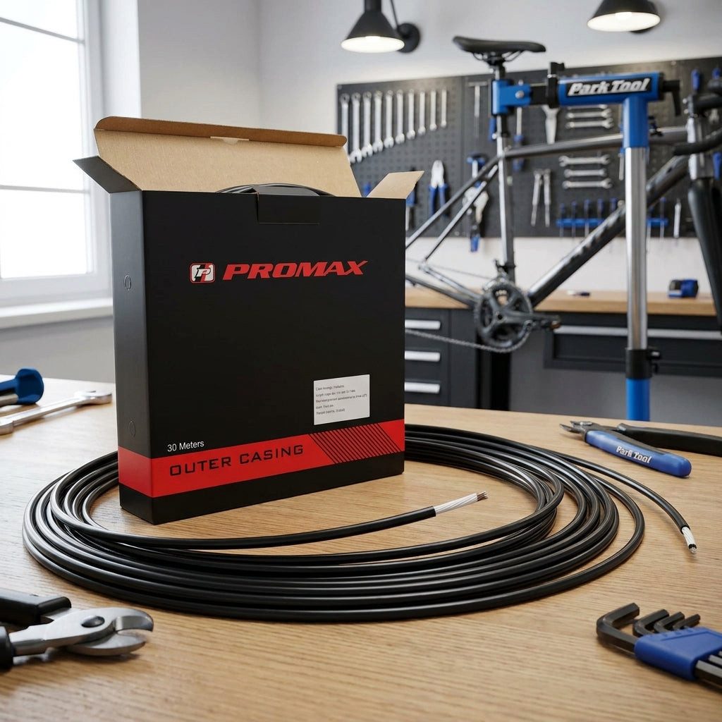 Promax Schaltzug PROMAX Schalthüllenbox schwarz mit PE-Gleithülle SP-40 innen gleitbesc