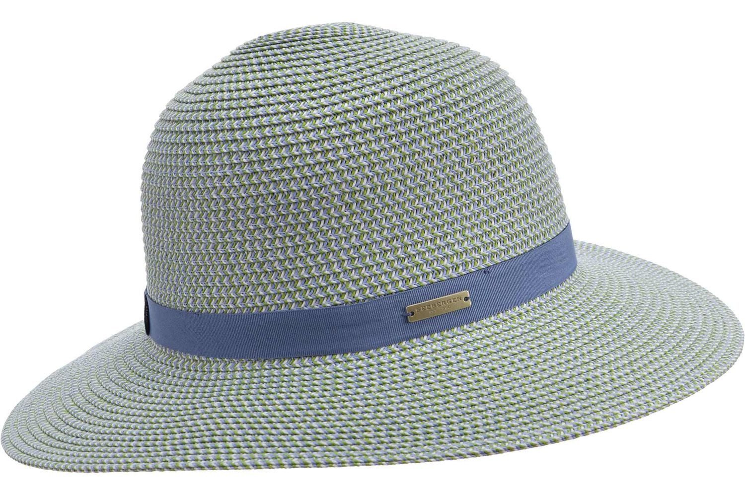 Seeberger Strohhut knautschbarer Borten-Sommerhut Flapper mit günstig online kaufen