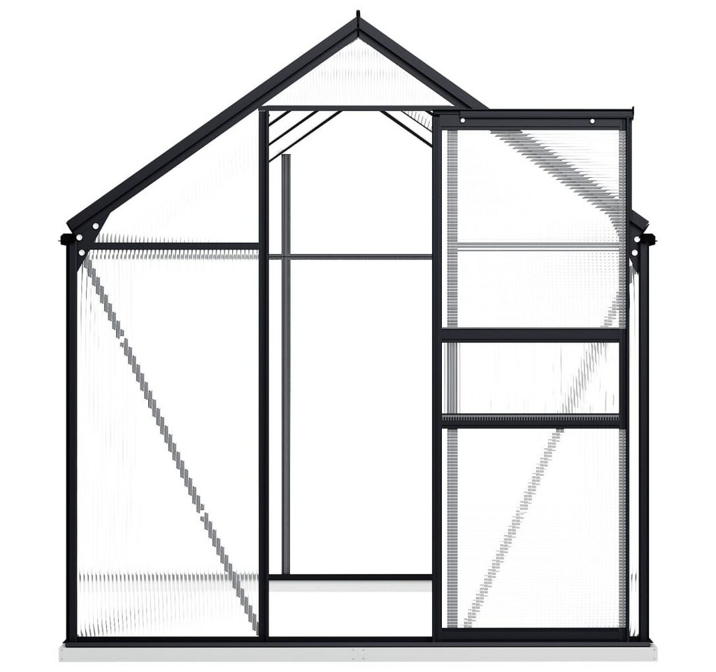 DOTMALL Gewächshaus aus Aluminium, 3,61... DOTMALL Gewächshaus aus Aluminium, 3,61...