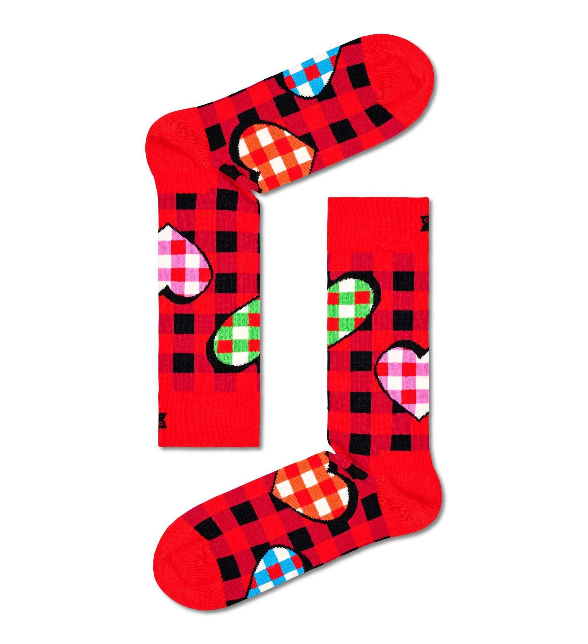 X-MAS Unisex Pack - Workshop Happy Kurzsocken Santas Geschenkbox Socks 4er Socken,