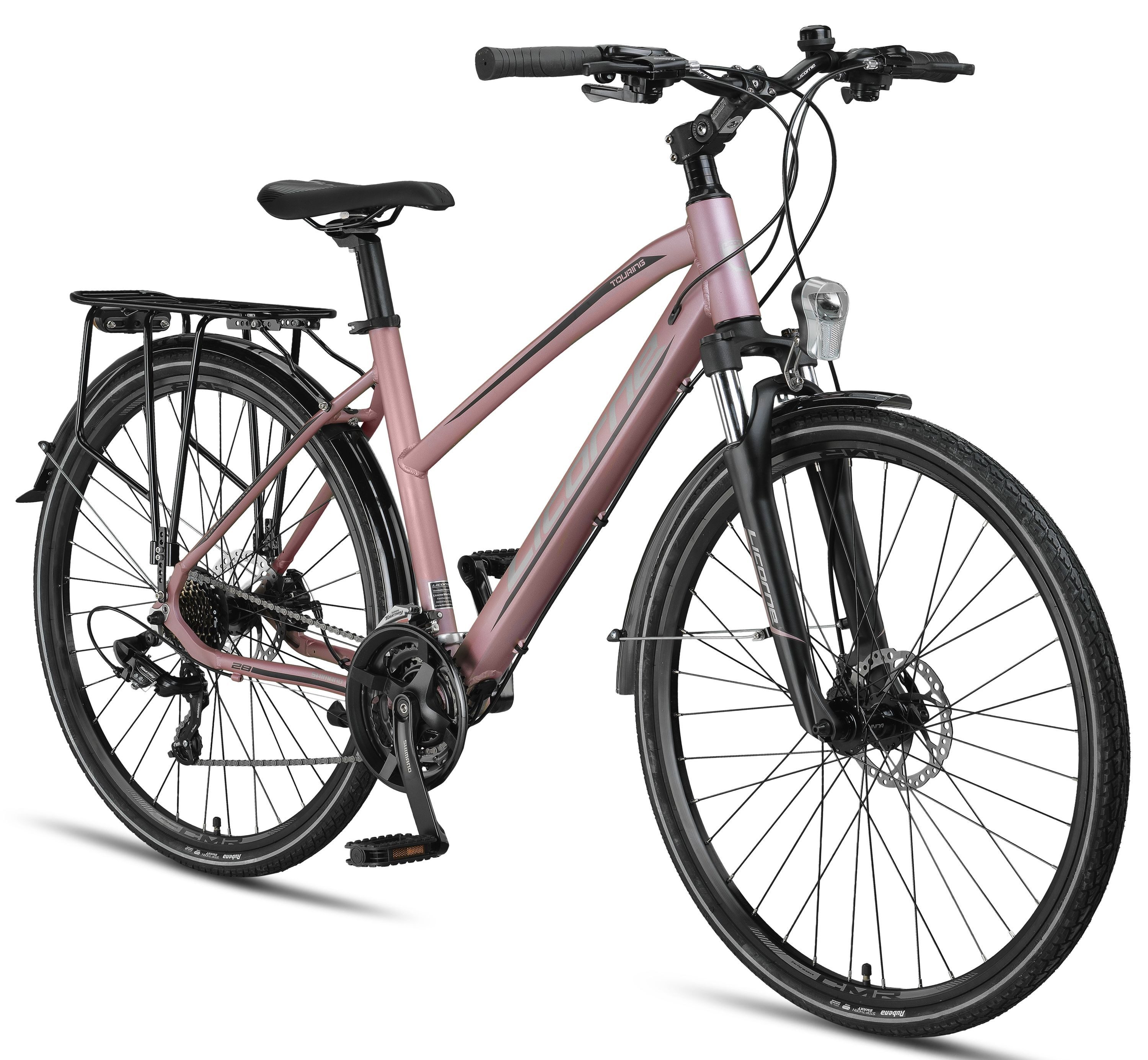 Trekkingrad Licorne Bike Premium Touring Trekking Bike in 28 Zoll - Fahrrad