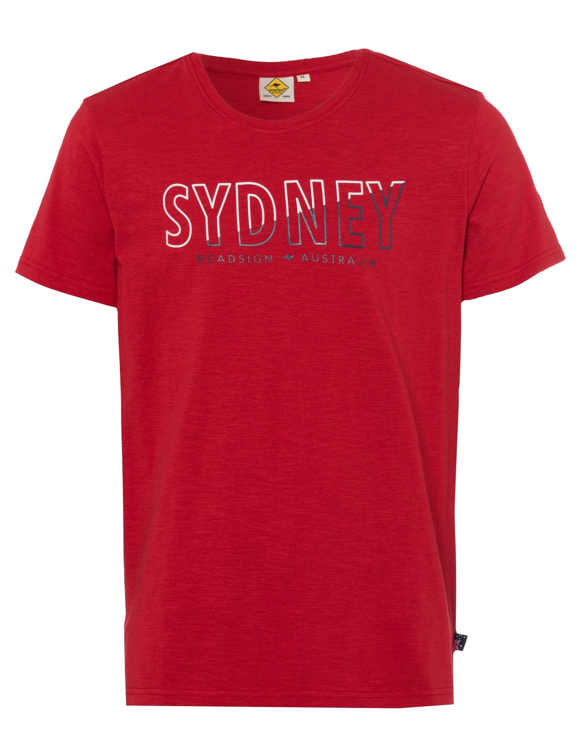 ROADSIGN australia T-Shirt Sydney City (1, 1-tlg., 1) mit grafischem Sydney-Schriftzug