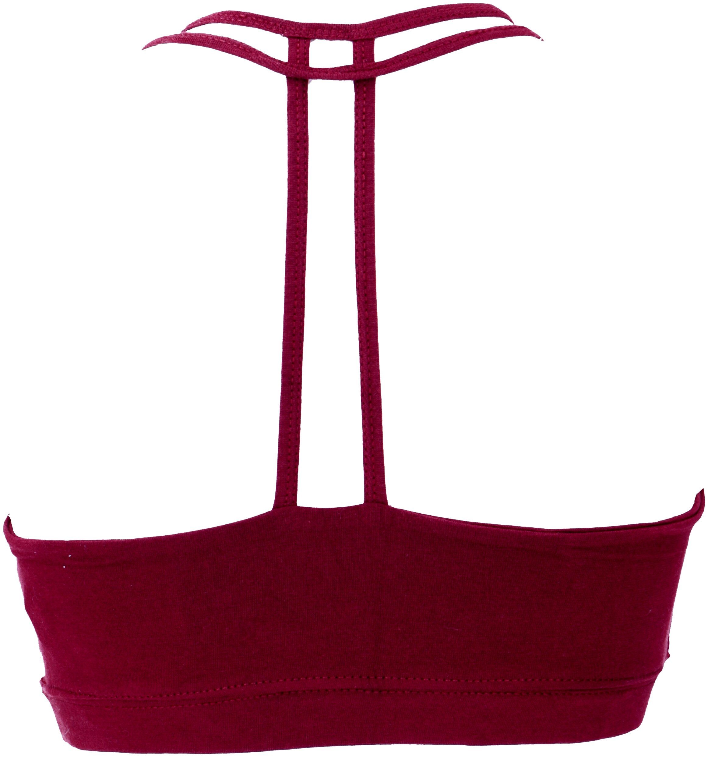 Guru-Shop T-Shirt Goa Psytrance Bikini Top, Goa Top, Pixi Yoga.. Festival, günstig online kaufen