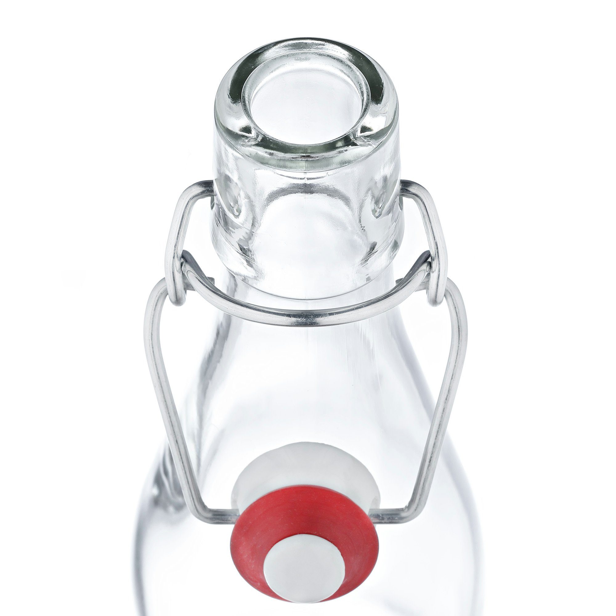 Bügelflasche Anton + Glasflasche, - ml Set Glas 6er 500 Bügelverschluss MamboCat Vorratsglas