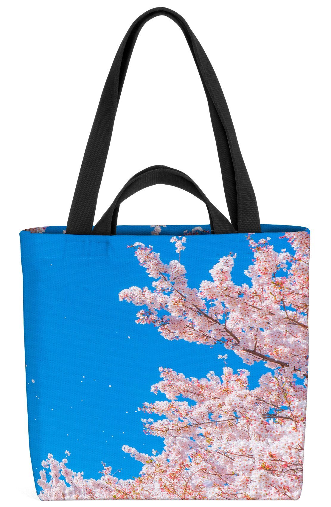 VOID Henkeltasche (1-tlg), Sakura Kirschblüten Baum Himmel japan reise urlaub sommer japanisch g | Henkeltaschen