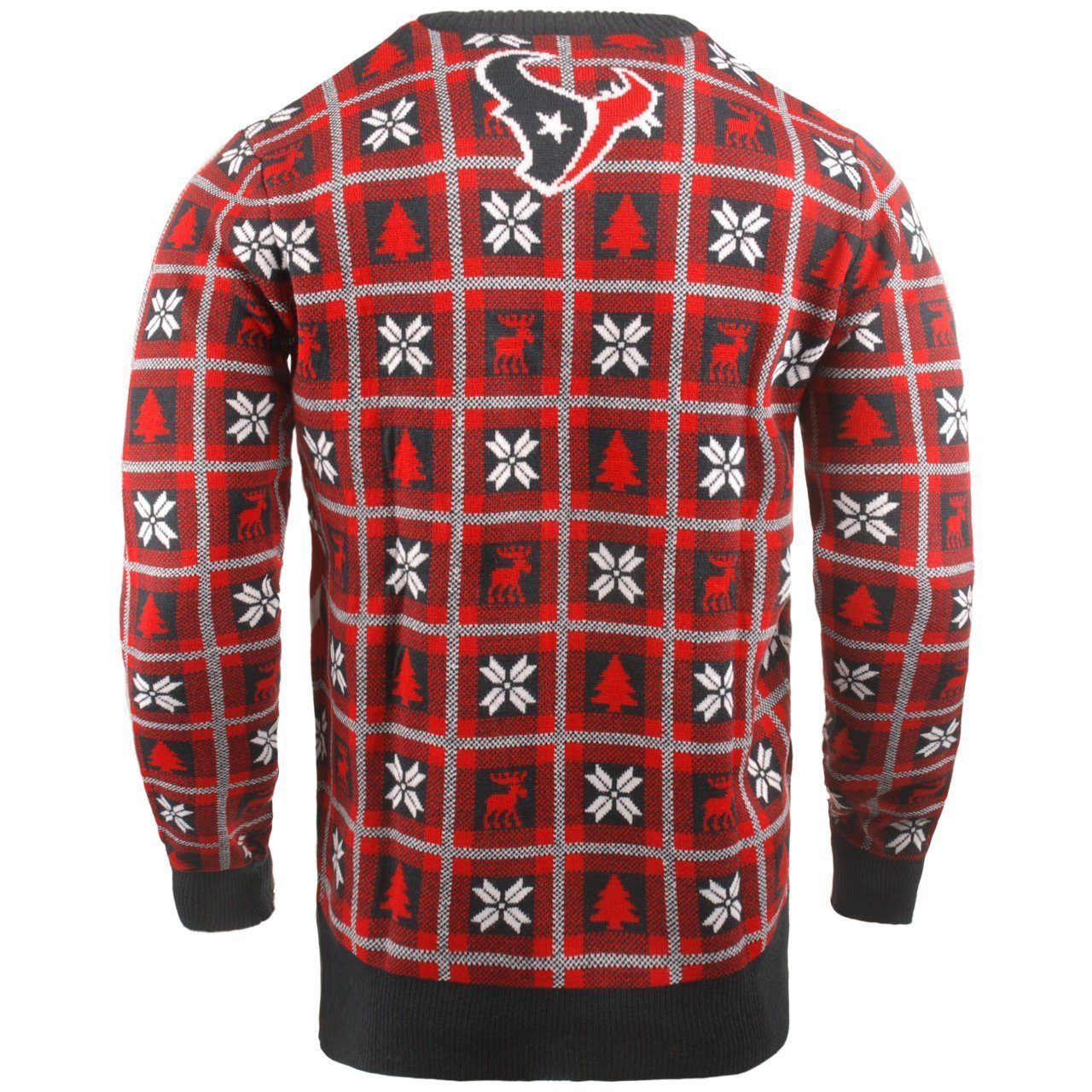 Herren Pullover Forever Collectibles Rundhalspullover NFL Ugly XMAS Houston Texans