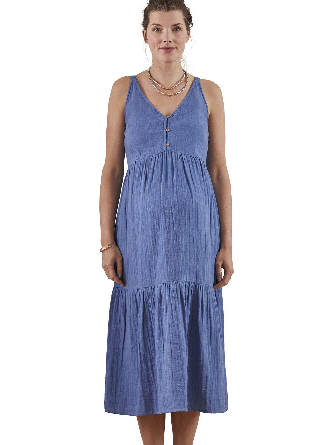 vertbaudet Umstandskleid 1044700017 schmalen Trgern