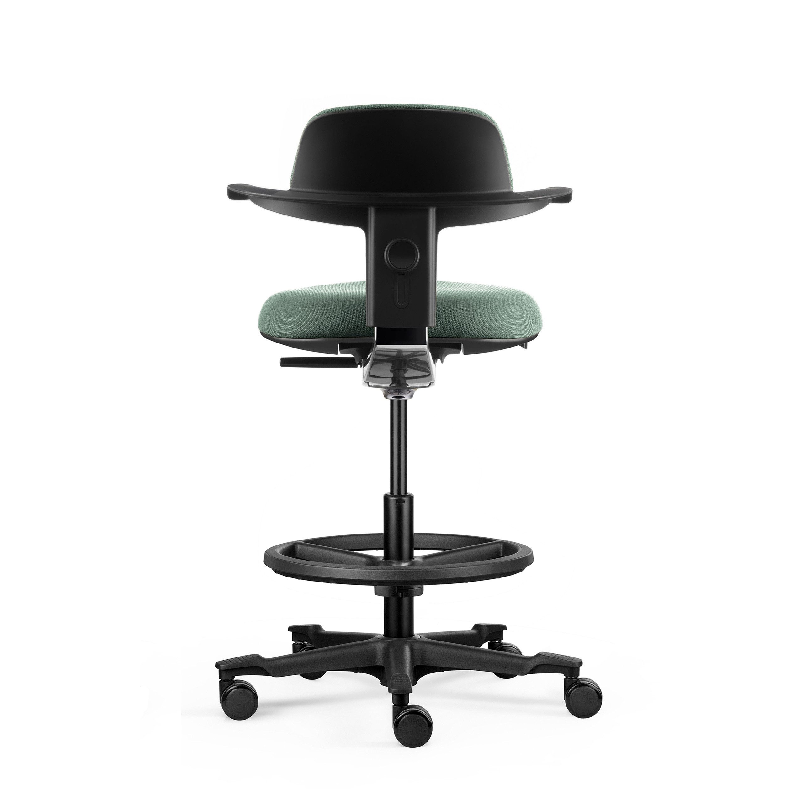 hjh OFFICE Drehstuhl Arbeitsstuhl TOP WORK 40 Stoff mit Armlehnen (1 St), Bürostuhl Drehstuhl