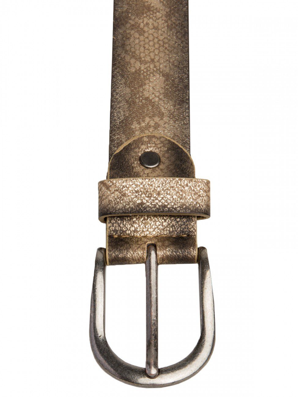 Caspar Synthetikgürtel GU284 Damen Gürtel mit Schlangen Print günstig online kaufen