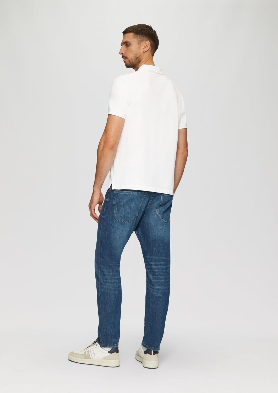 s.Oliver Poloshirt Poloshirt Kragen, Knopfleiste, kurzarm
