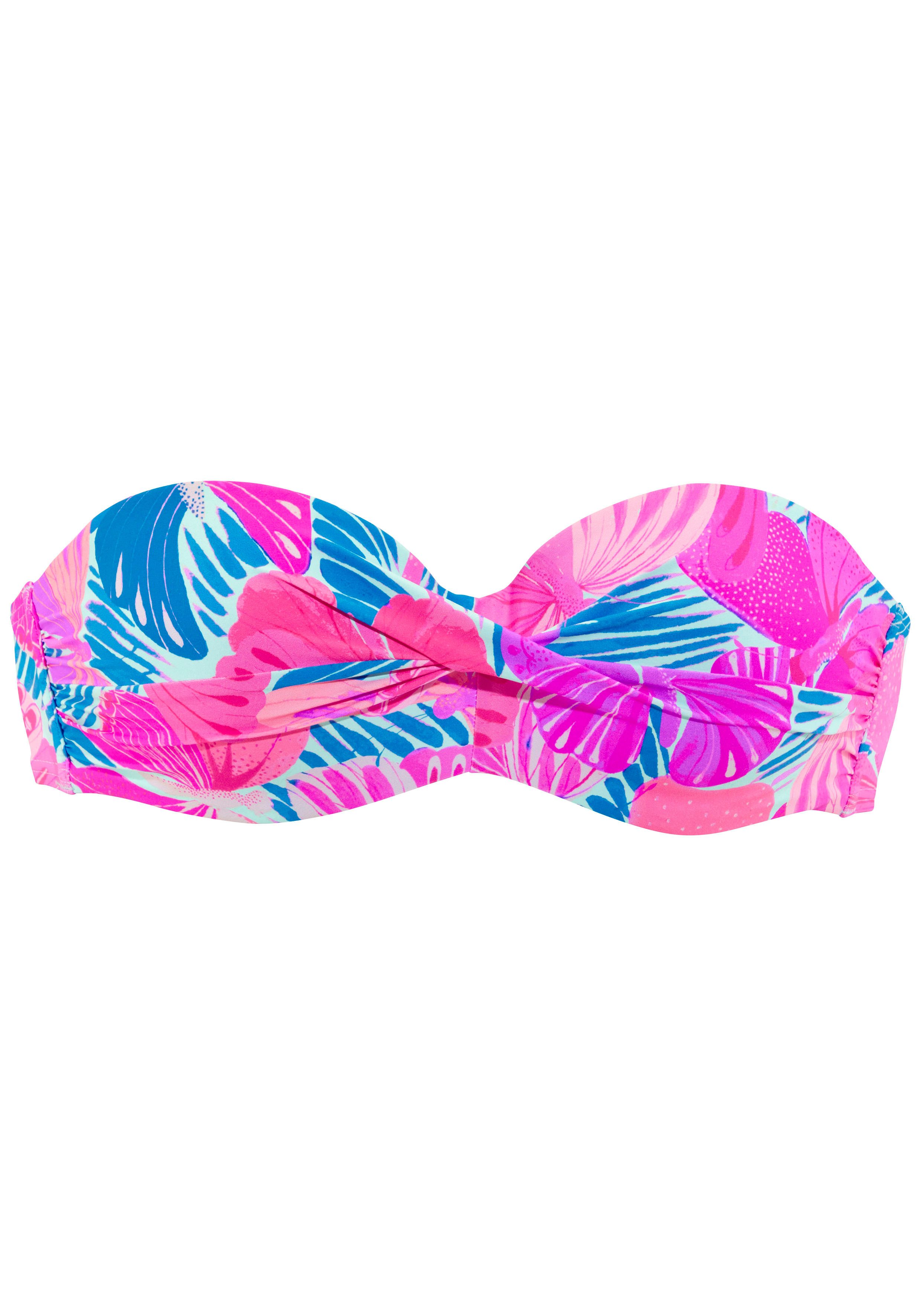 Sunseeker Bügel-Bandeau-Bikini-Top, mit Schmetterling-Design