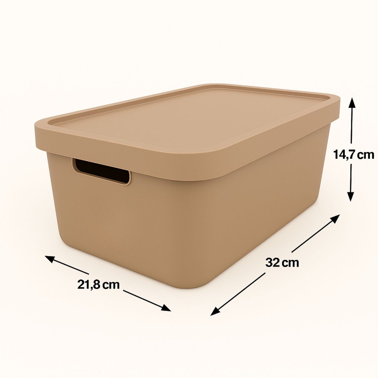 Plastard Aufbewahrungsbox mit Deckel von 7,5 - 31 Liter in verschied, Farbe günstig online kaufen