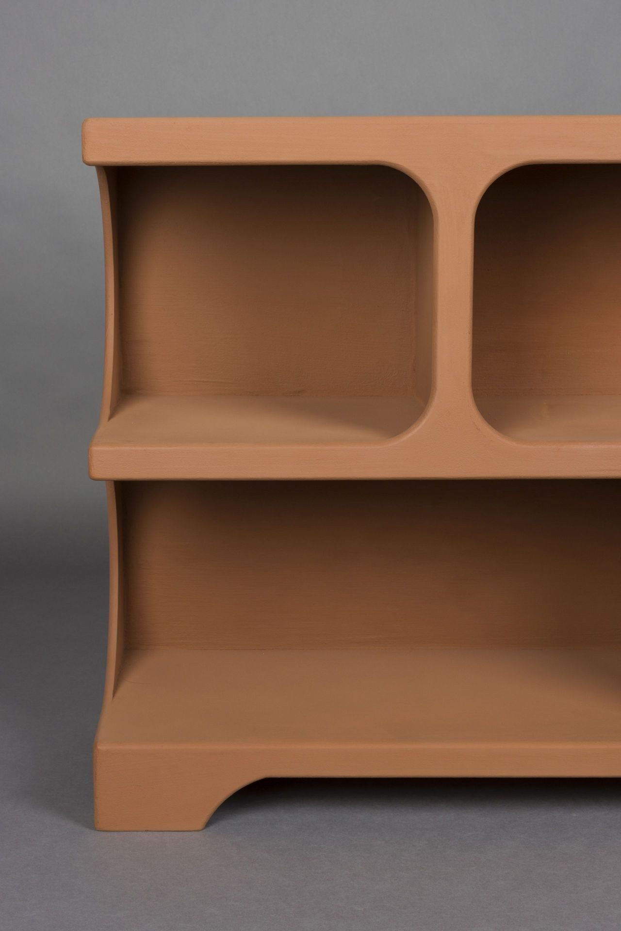 Dutchbone Standregal Bücherregal Dundee Terracotta