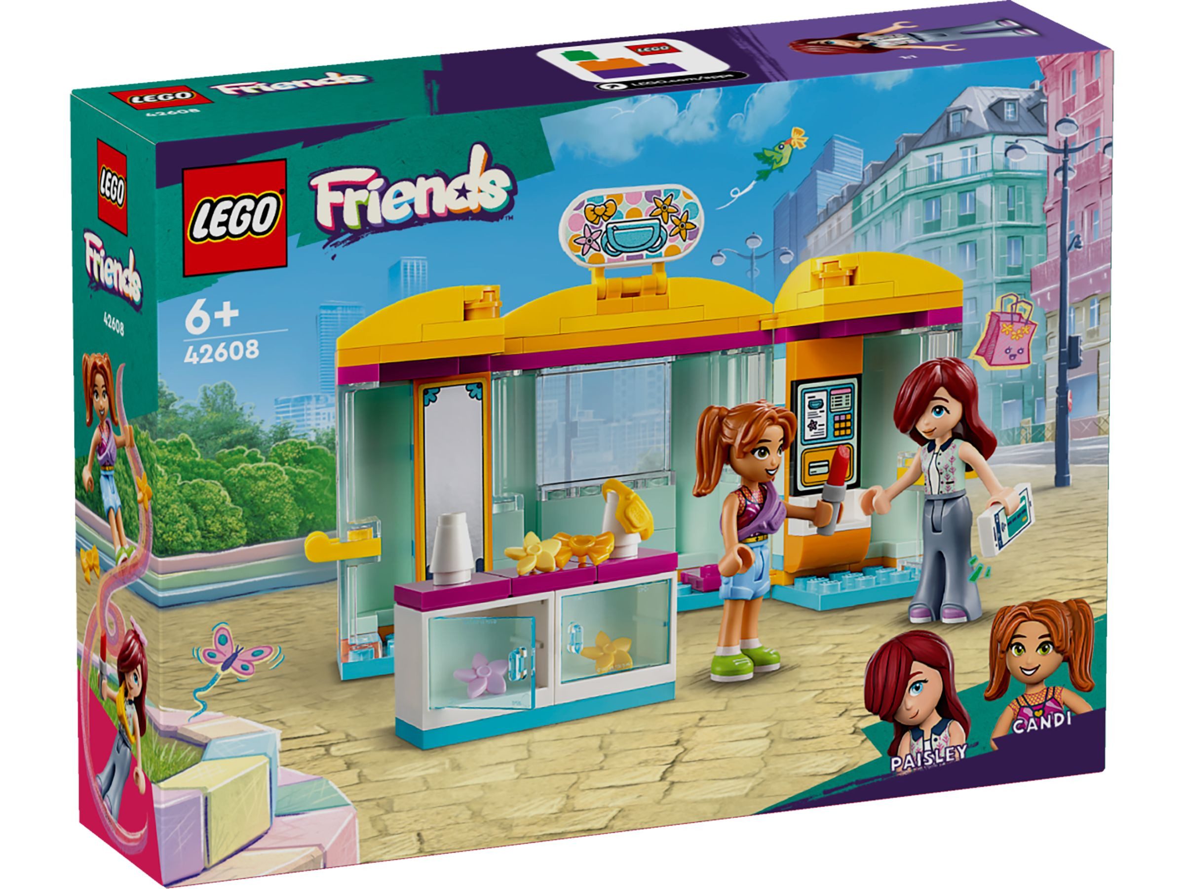 LEGO® Friends Mini-Boutique - 42608 NEU! Teile 129x Spielbausteine