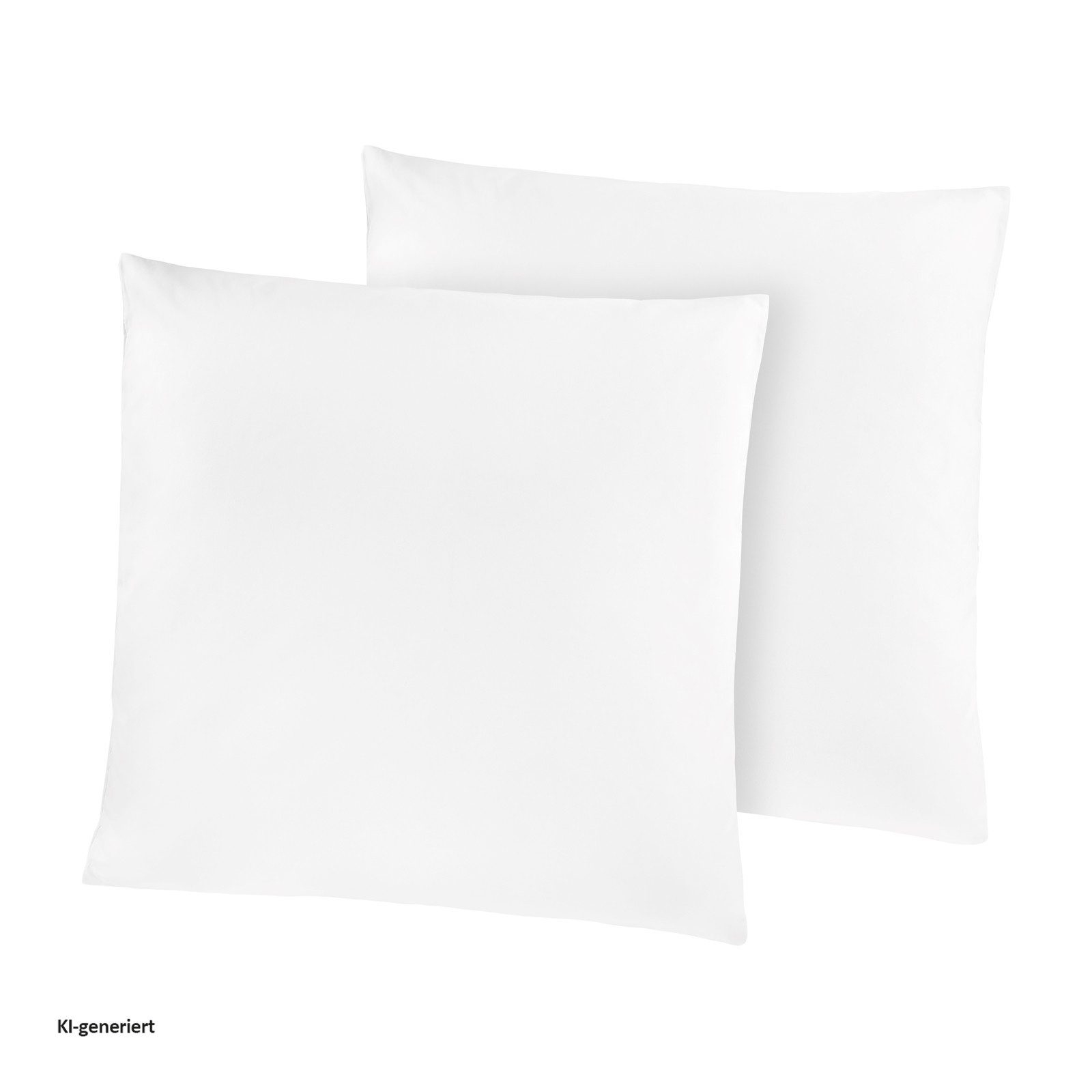 HTI-Living Dekokissen Kissenhüllen Mikrofaser 2er Set 80 x 80 cm, Zierkissen Dekokissen Sofakissen