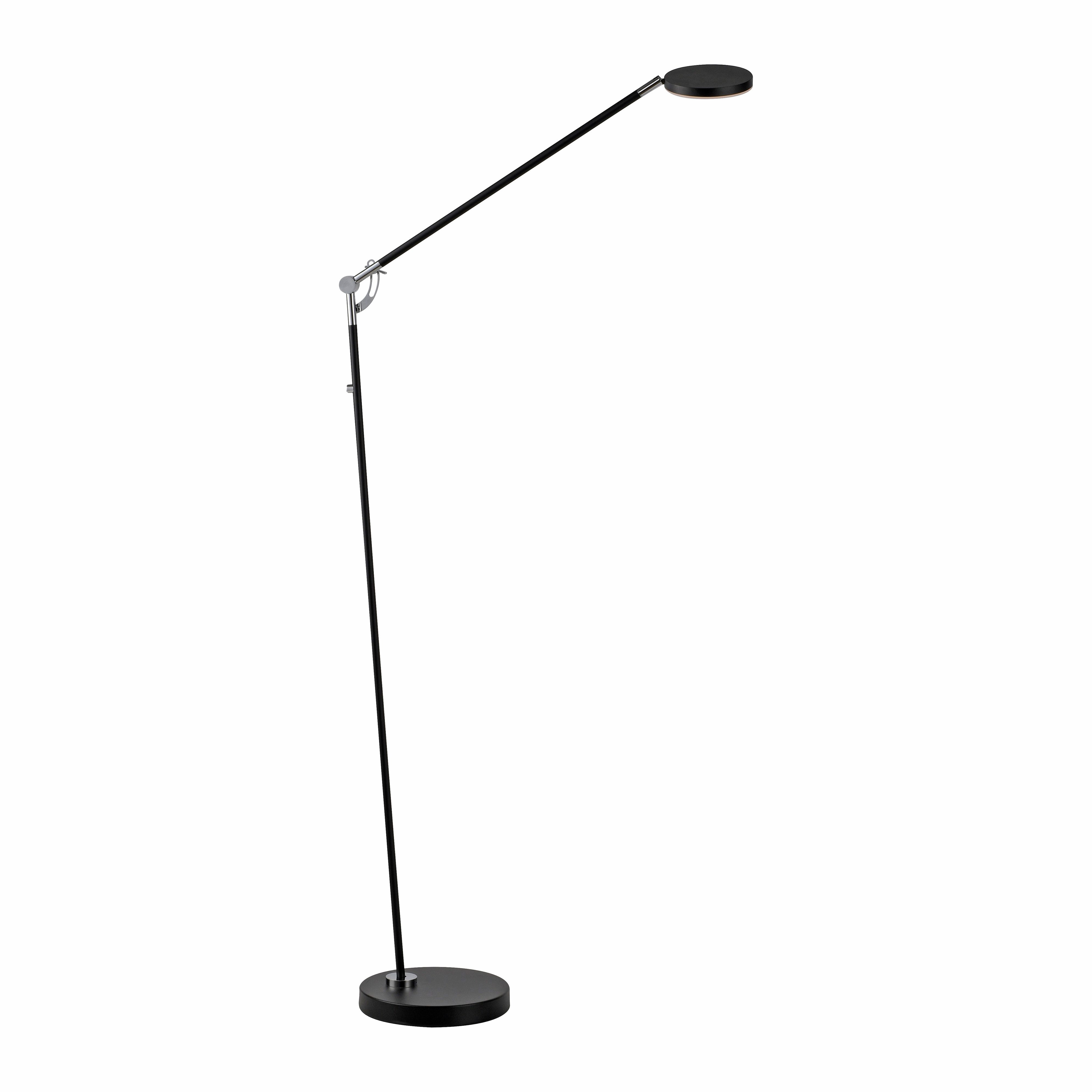 LeGer Home by Lena Gercke LED Stehlampe LED Akku Stehleuchte SENNIA mit Ladestation, Dimmer, Dimmfunktion, Ein-/Ausschalter, Memory, nach Trennung vom Netz, Memoryfunktion, mehrere Helligkeitsstufen, LED fest integriert, Warmweiß, aufladbar, dreh- schwenk